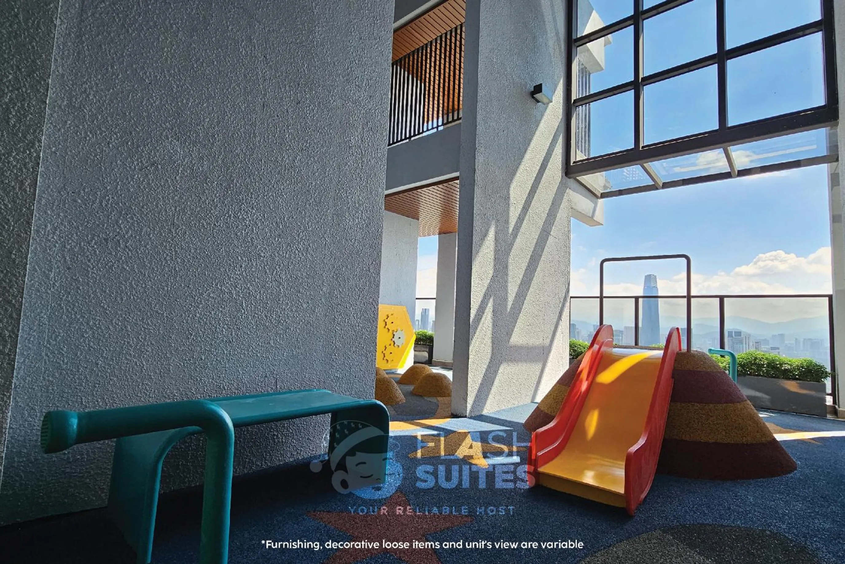 Children play ground in Trion Premium Suites @ KL