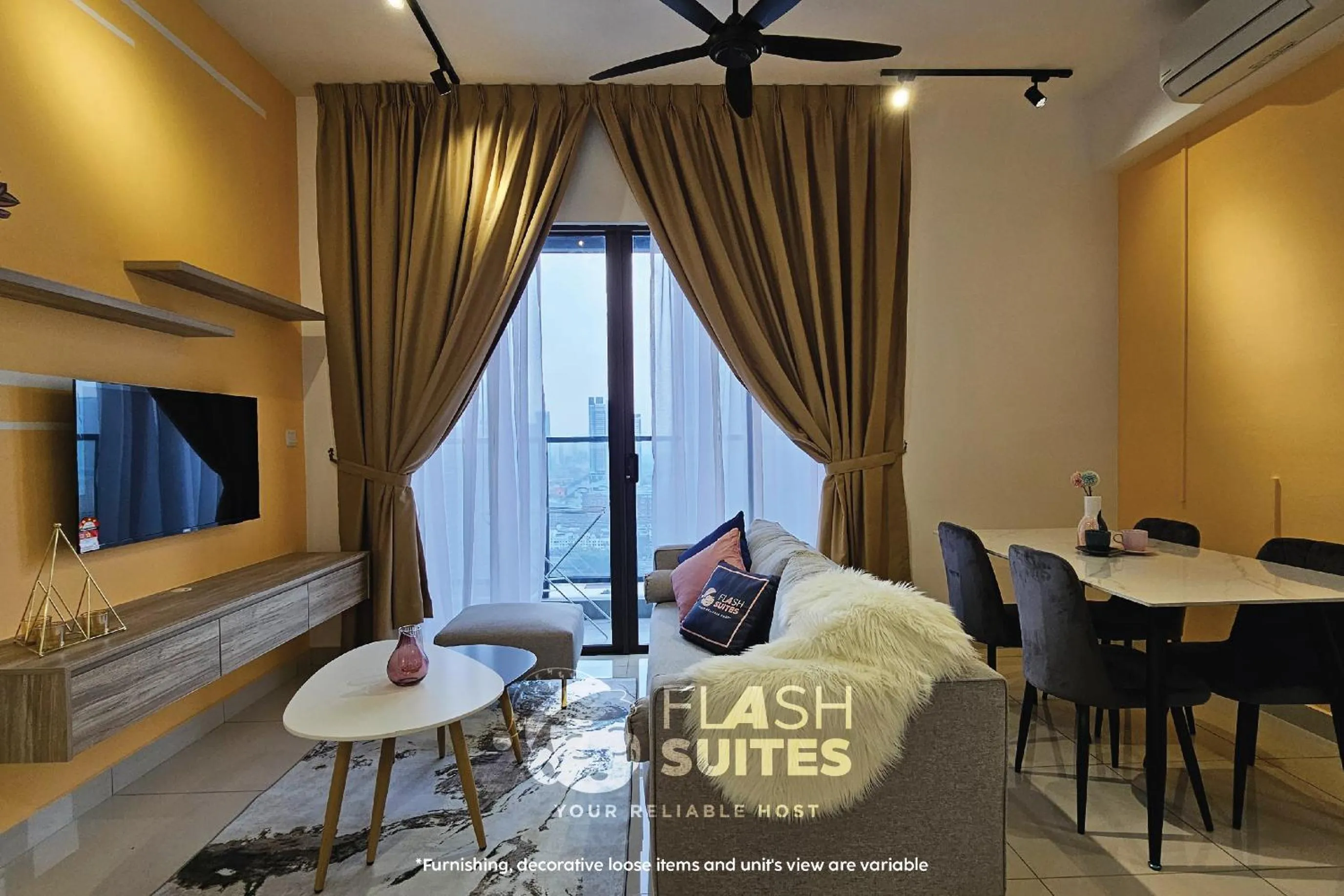 Living room in Trion Premium Suites @ KL