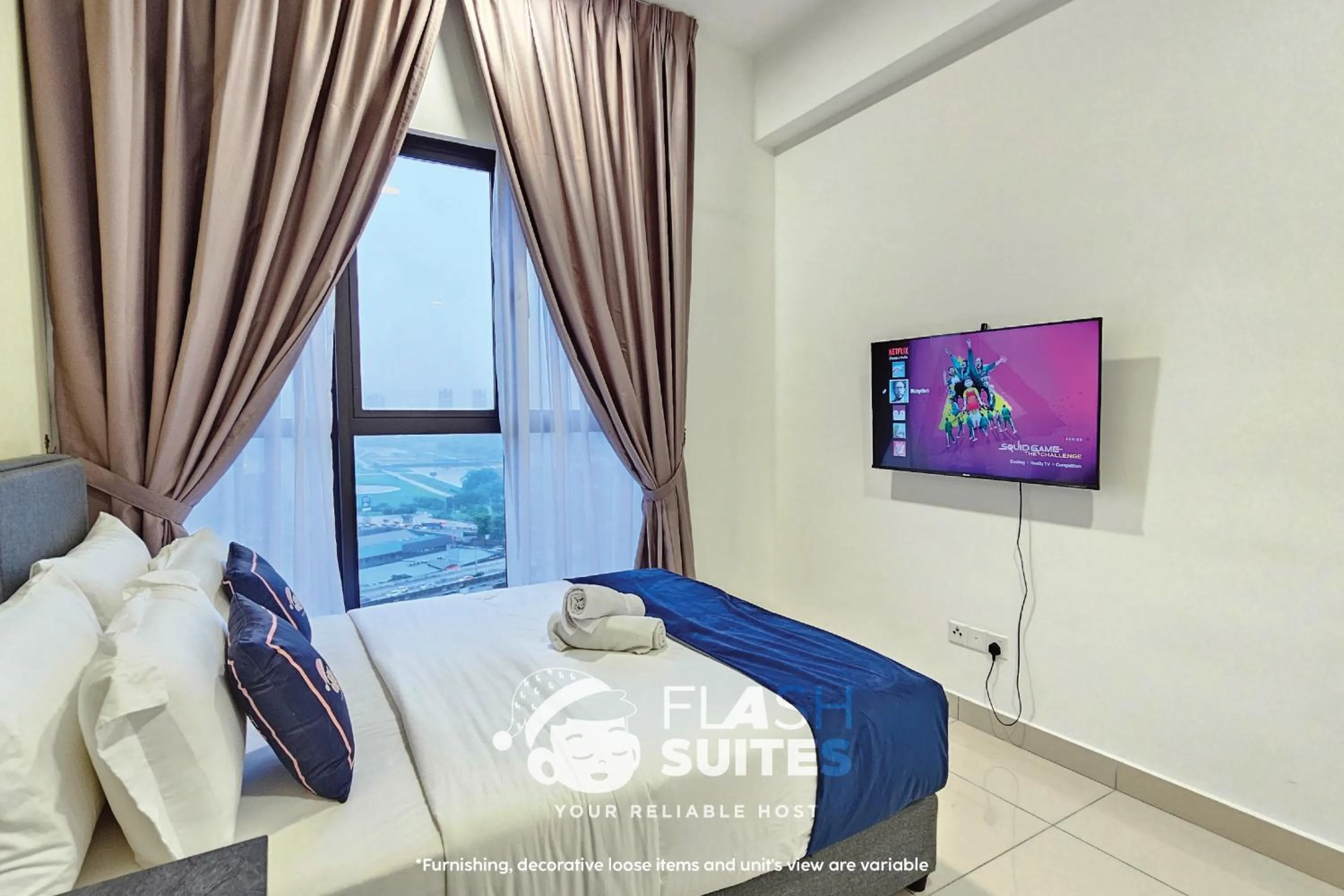 Bedroom, Bed in Trion Premium Suites @ KL