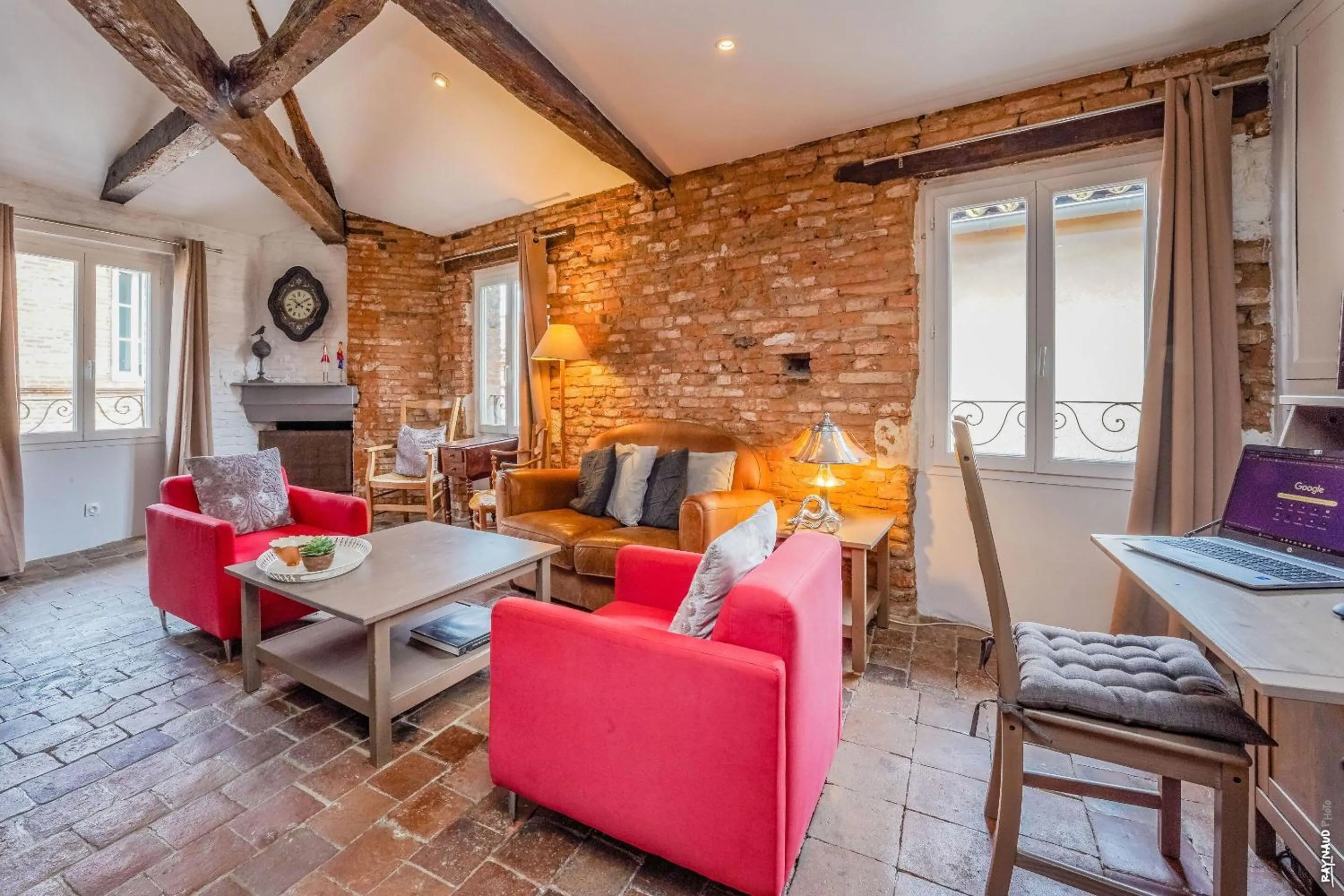 Living room in Appartement - Alcôve et chocolat - Albi