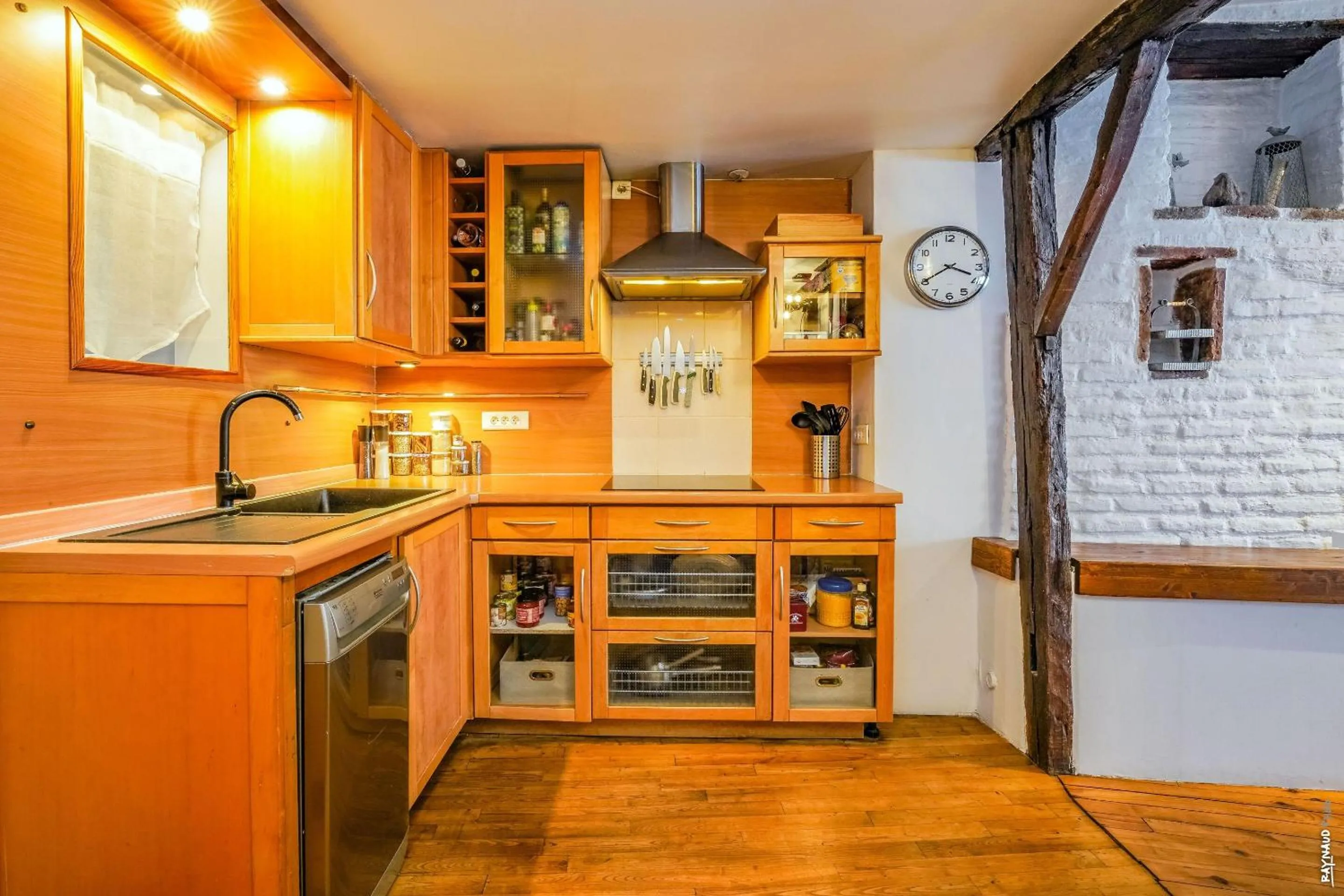 Kitchen or kitchenette in Appartement - Alcôve et chocolat - Albi