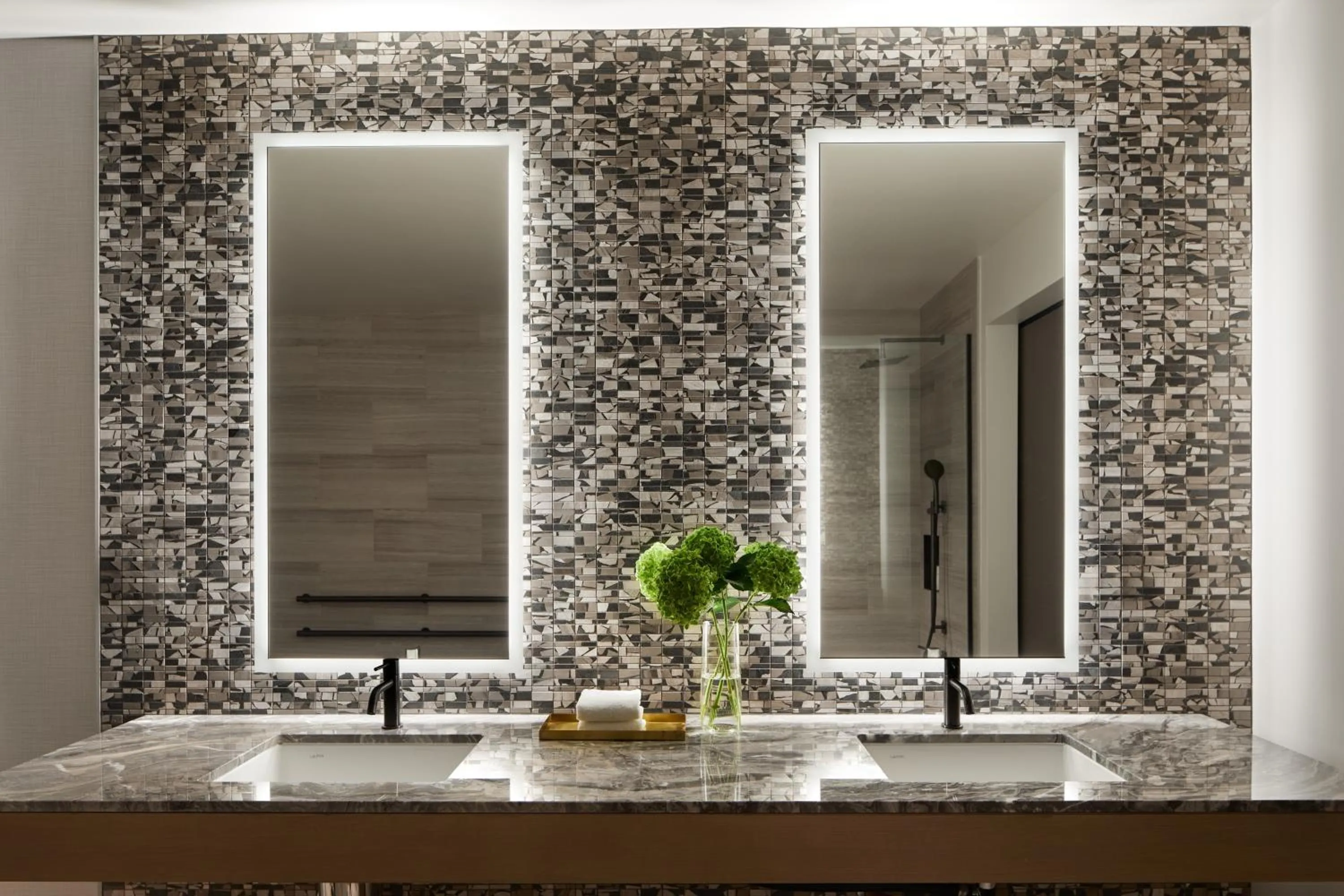 Bathroom in InterContinental Seattle Bellevue, by IHG