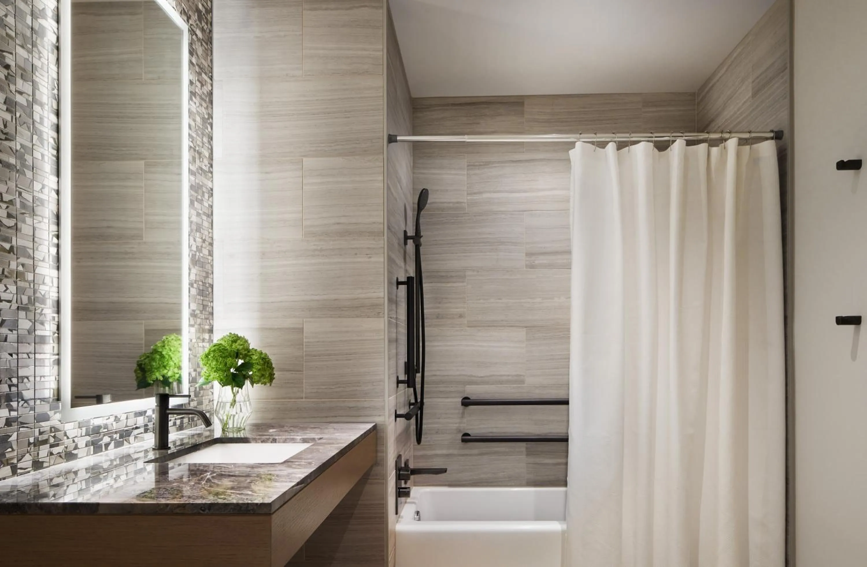 Bathroom in InterContinental Seattle Bellevue, by IHG