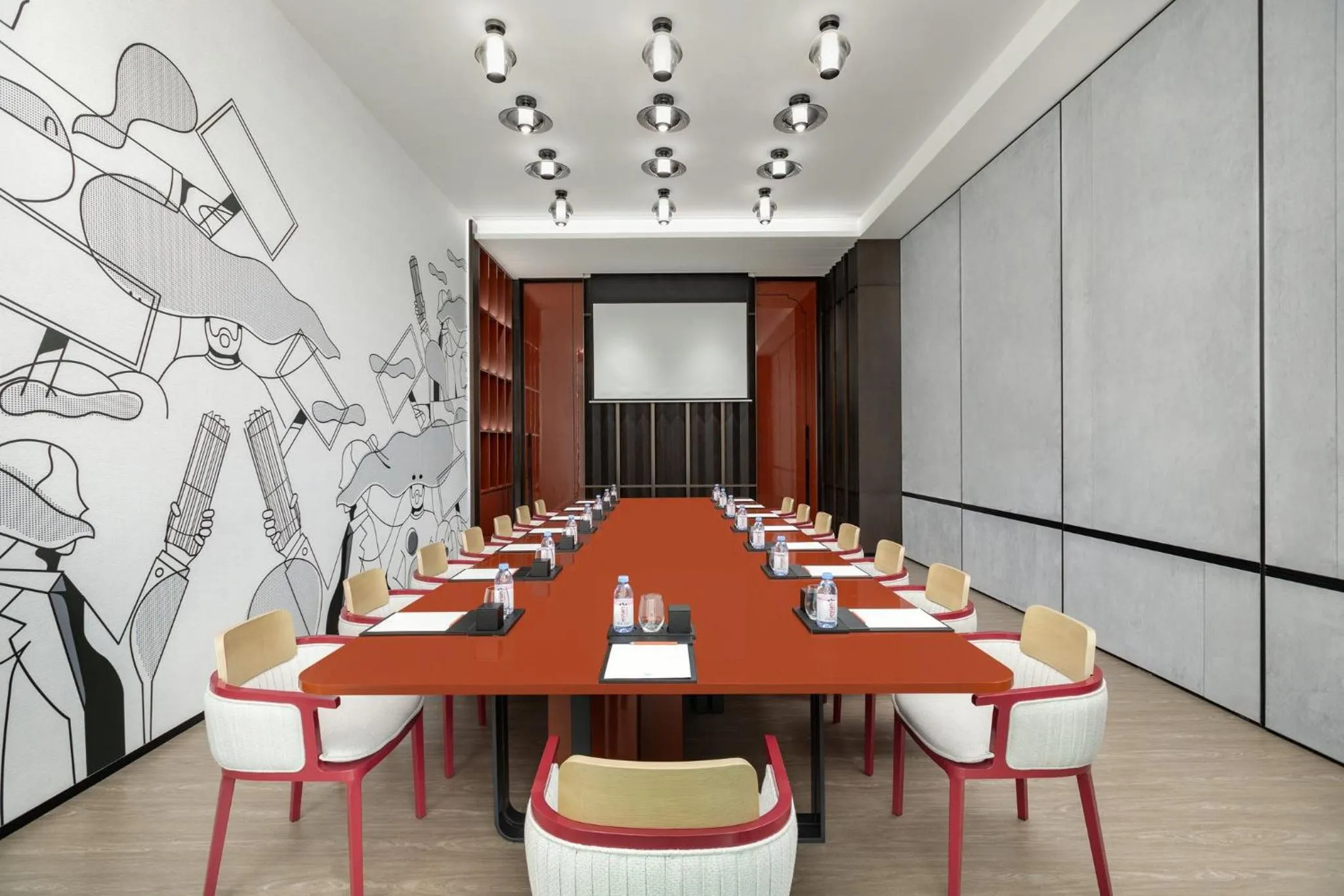 Meeting/conference room in Hotel Indigo Changsha Meixi Lake