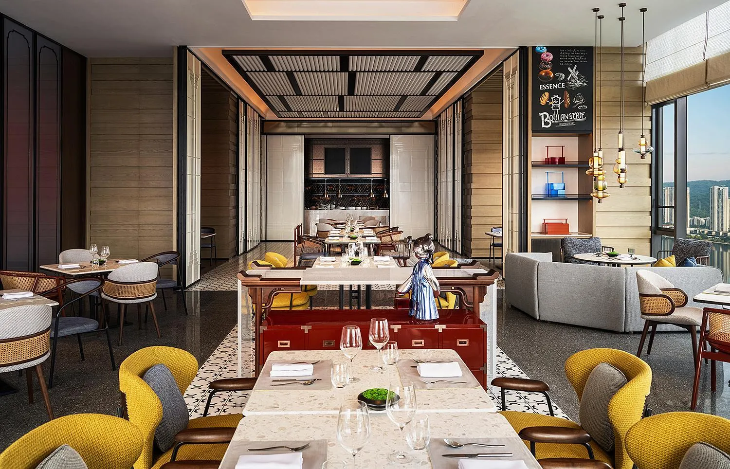 Restaurant/places to eat in Hotel Indigo Changsha Meixi Lake