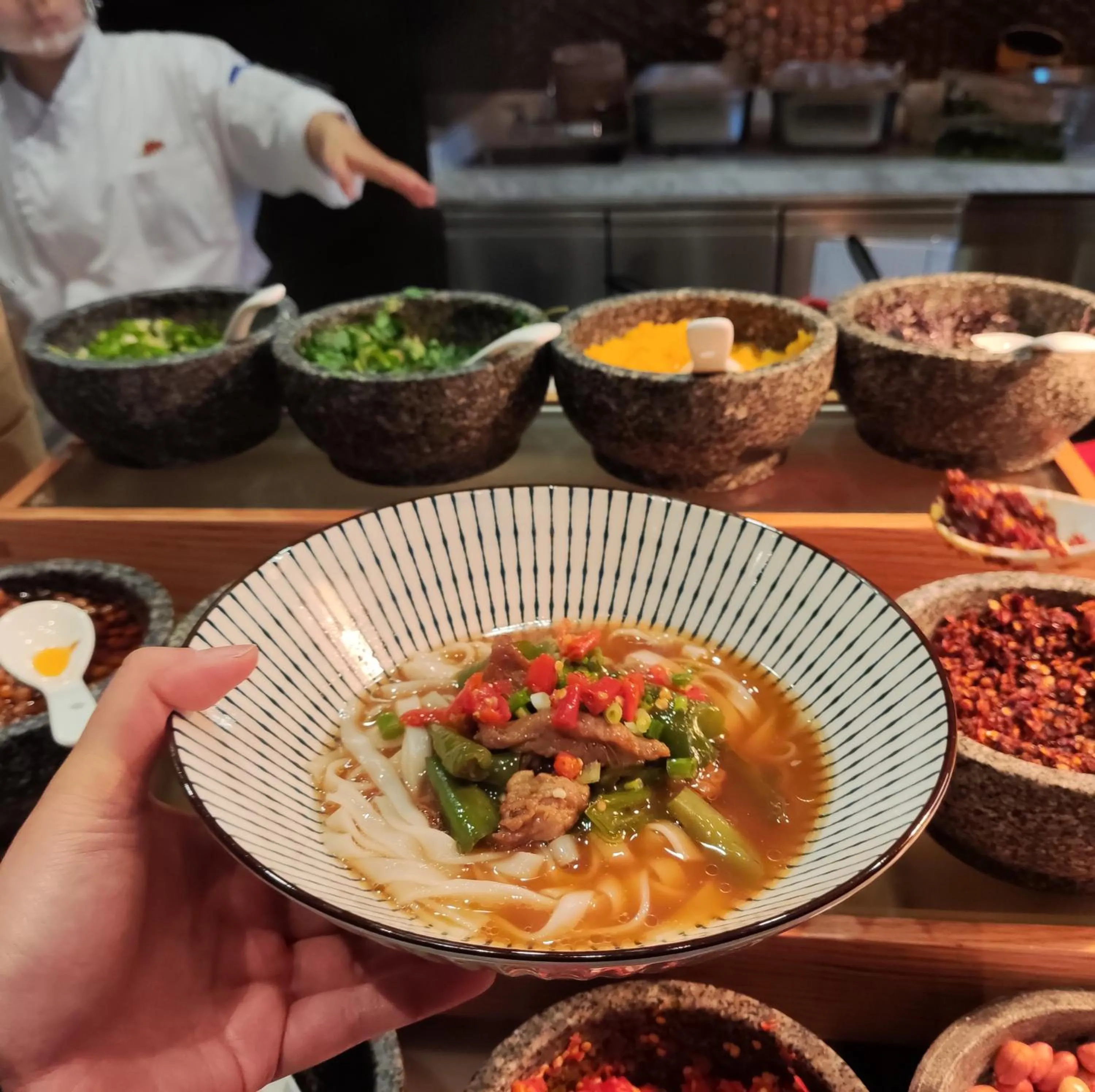 Breakfast in Hotel Indigo Changsha Meixi Lake