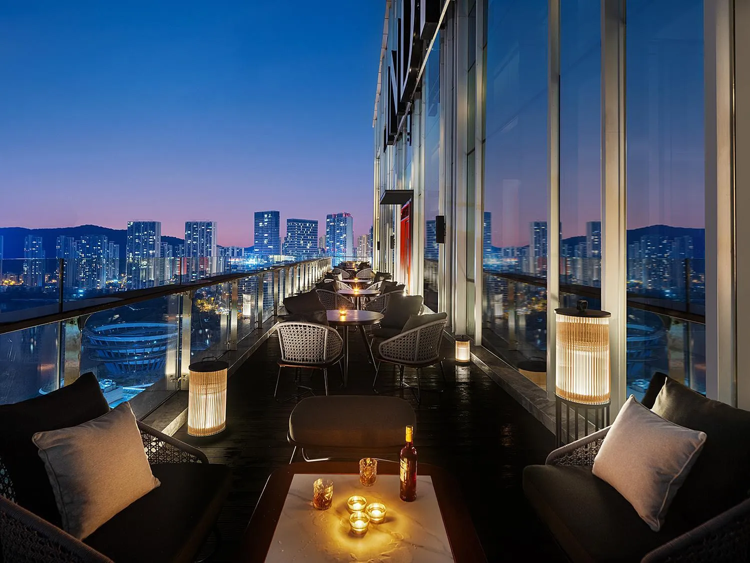 Lounge or bar in Hotel Indigo Changsha Meixi Lake