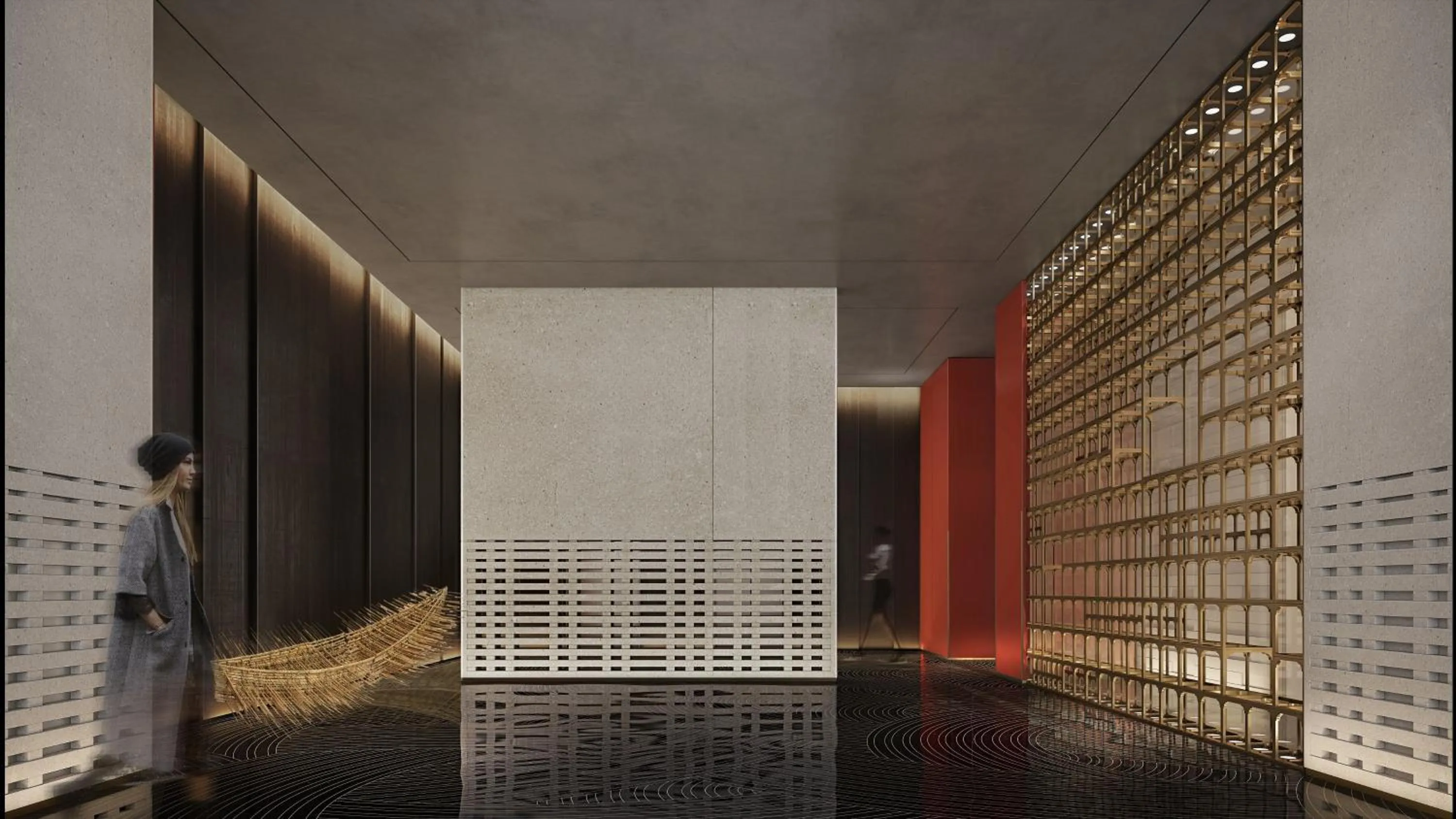 Lobby or reception in Hotel Indigo Changsha Meixi Lake