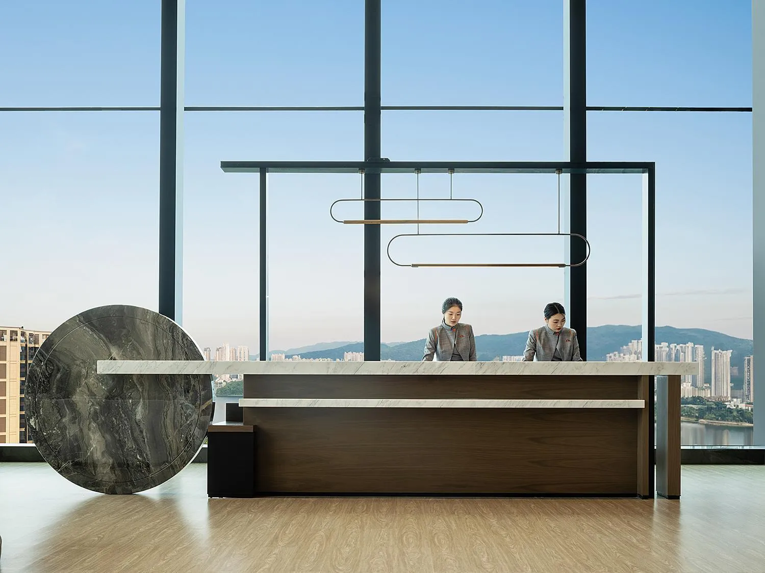 Lobby or reception in Hotel Indigo Changsha Meixi Lake