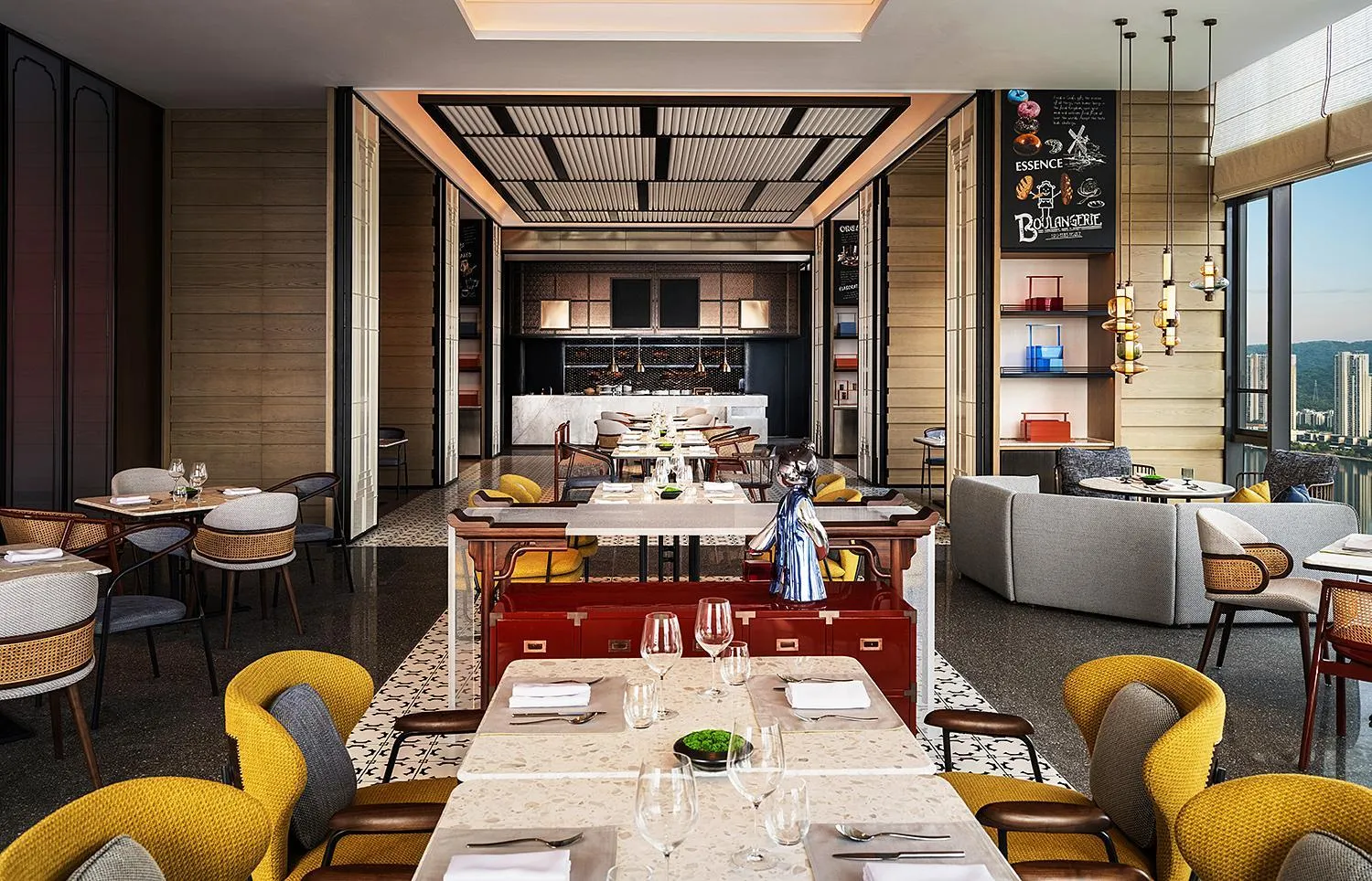 Breakfast in Hotel Indigo Changsha Meixi Lake