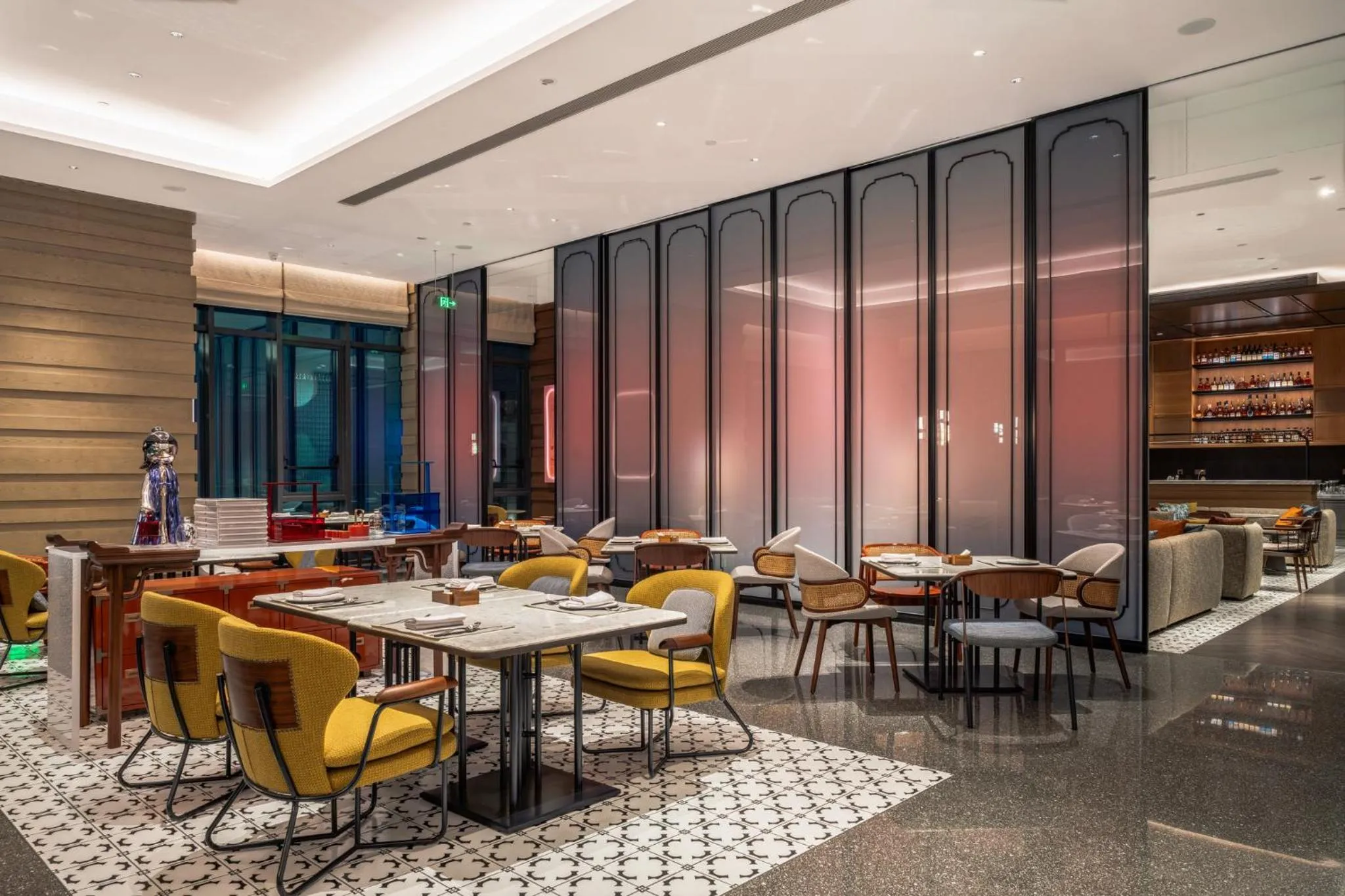 Restaurant/places to eat in Hotel Indigo Changsha Meixi Lake