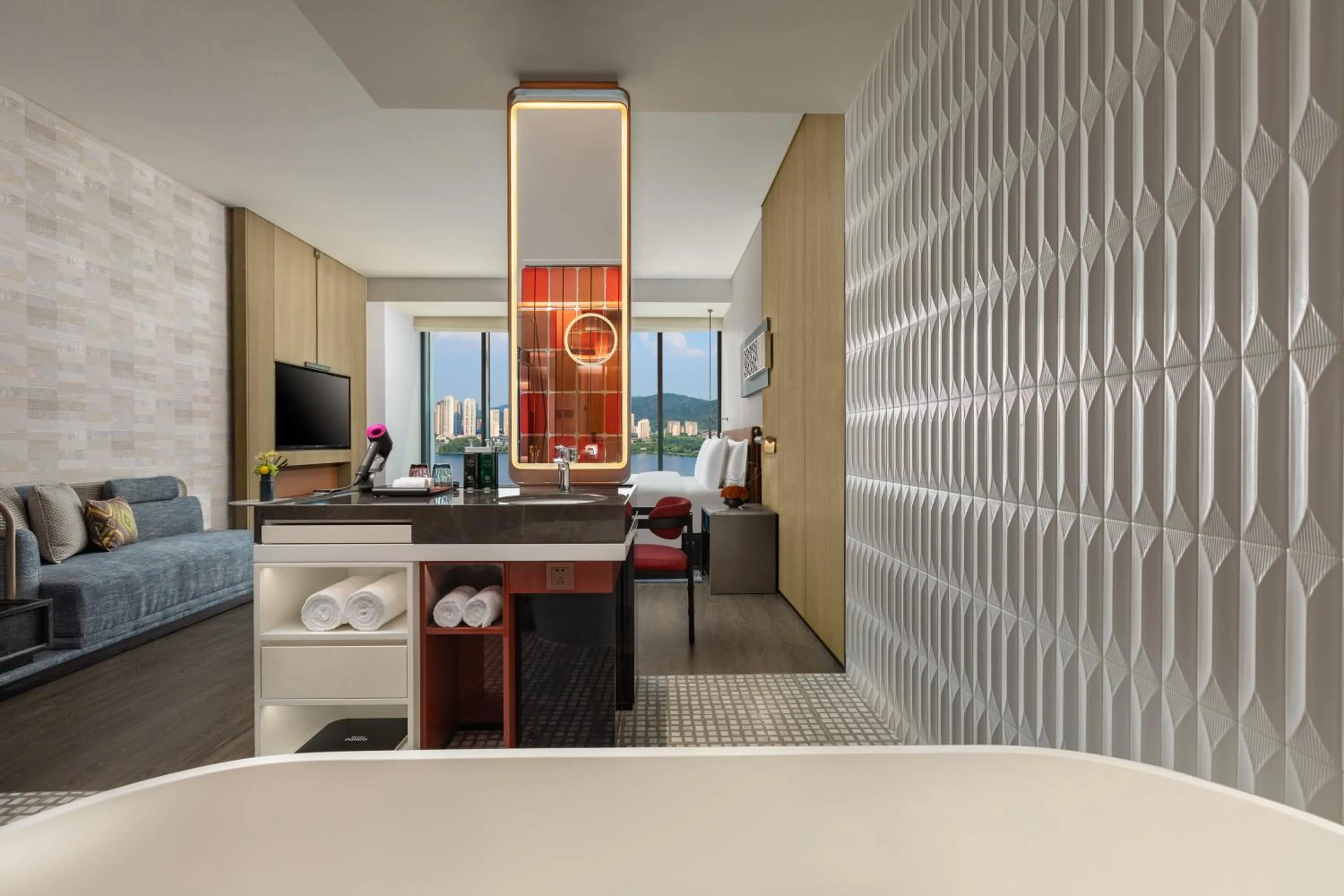 Toilet in Hotel Indigo Changsha Meixi Lake