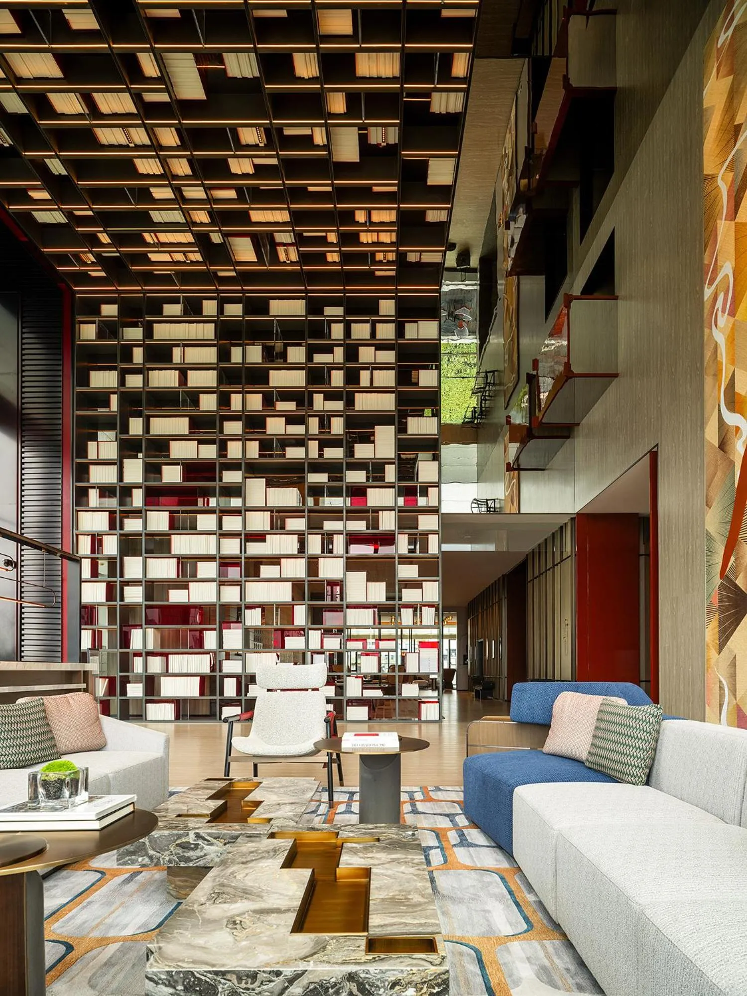 Lobby or reception in Hotel Indigo Changsha Meixi Lake