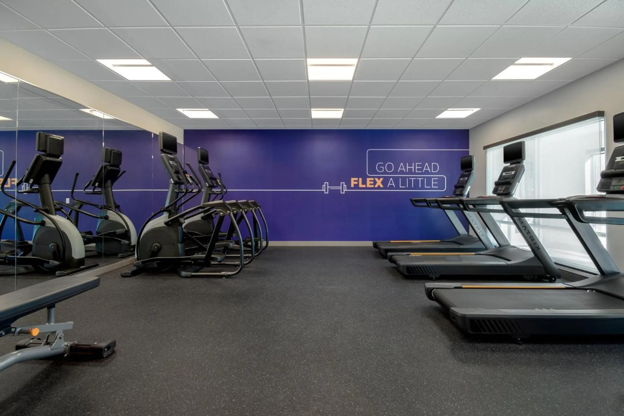 Fitness centre/facilities in Holiday Inn Express & Suites Oscoda by IHG