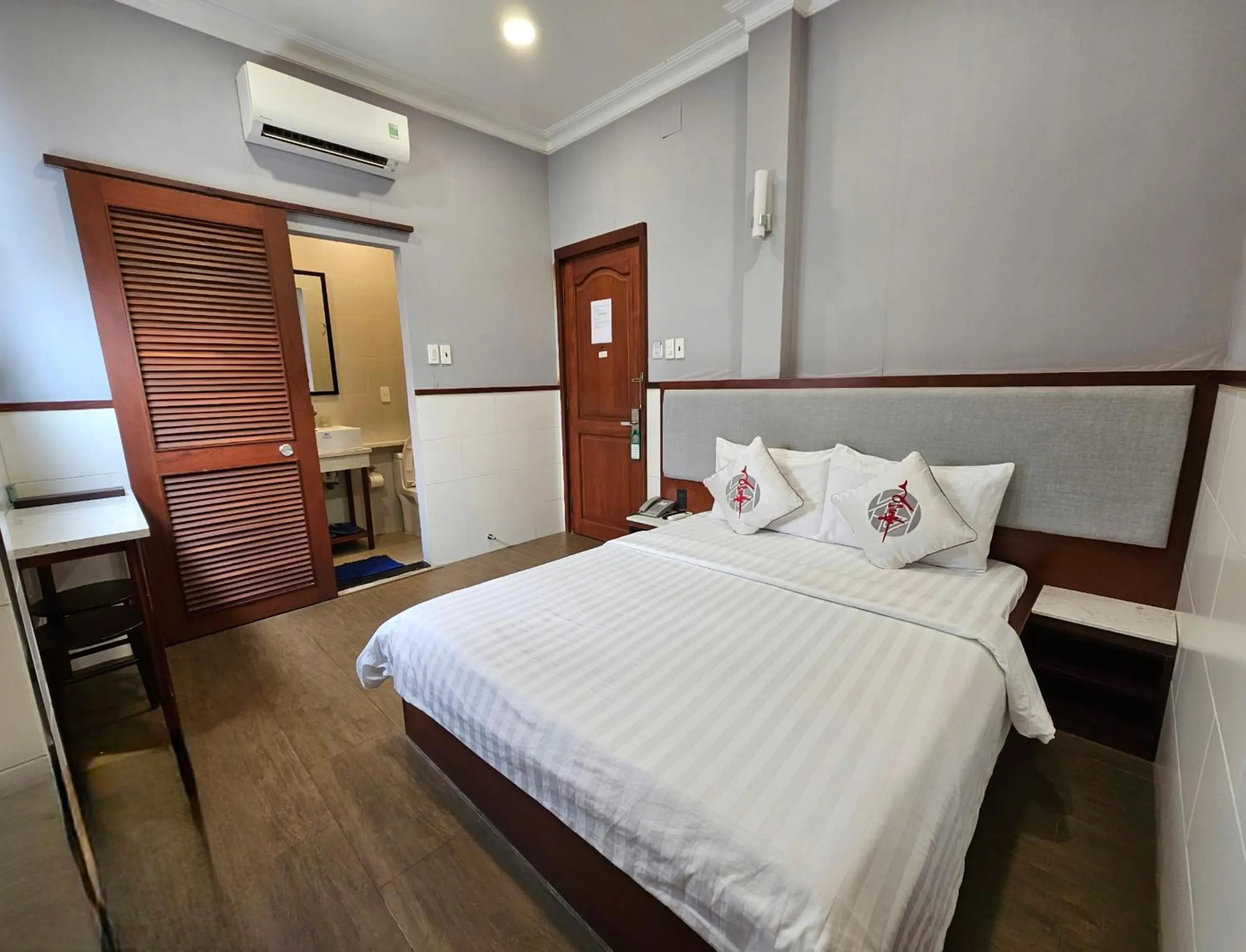 Bed in Văn Hoa Hotel