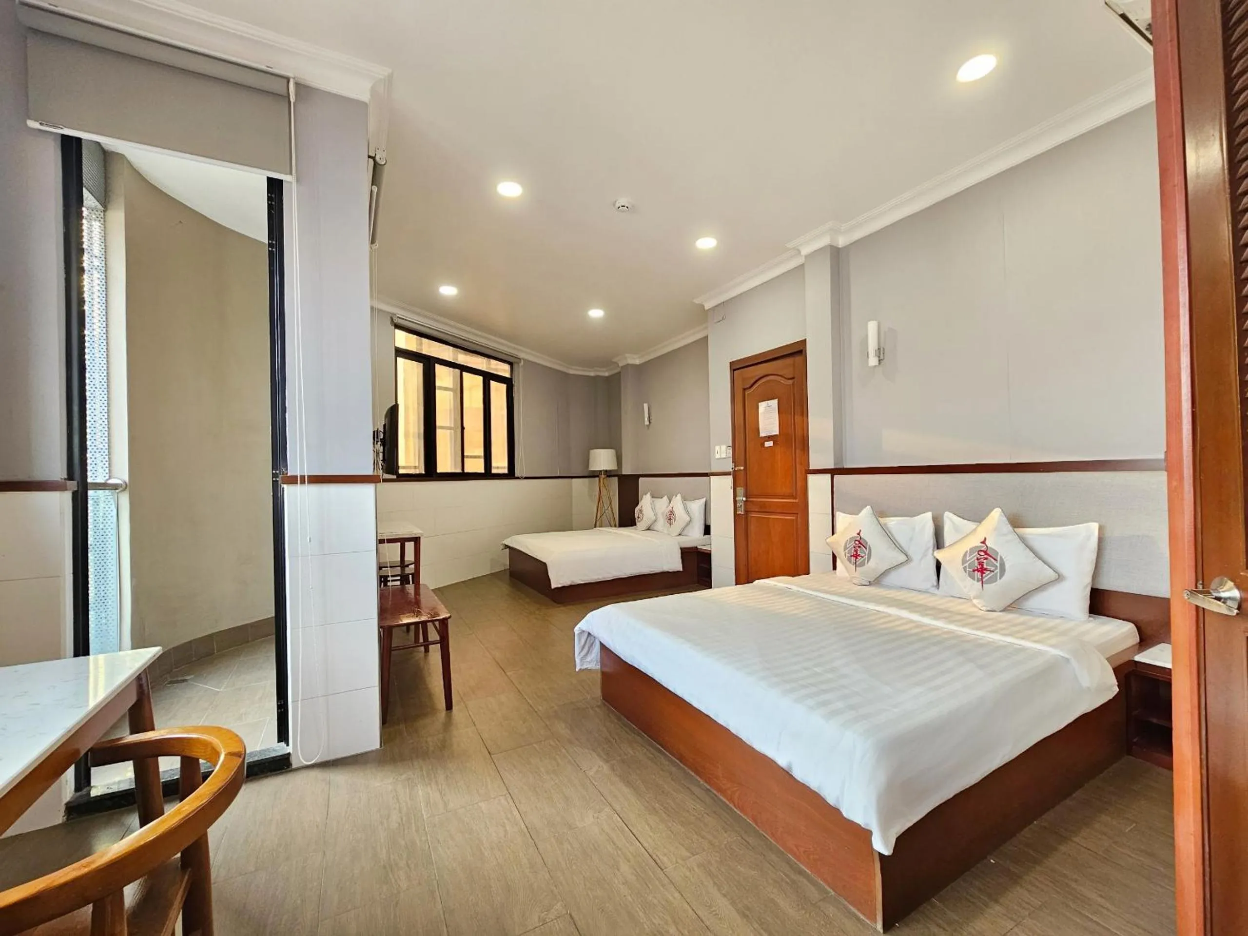 Bed in Văn Hoa Hotel