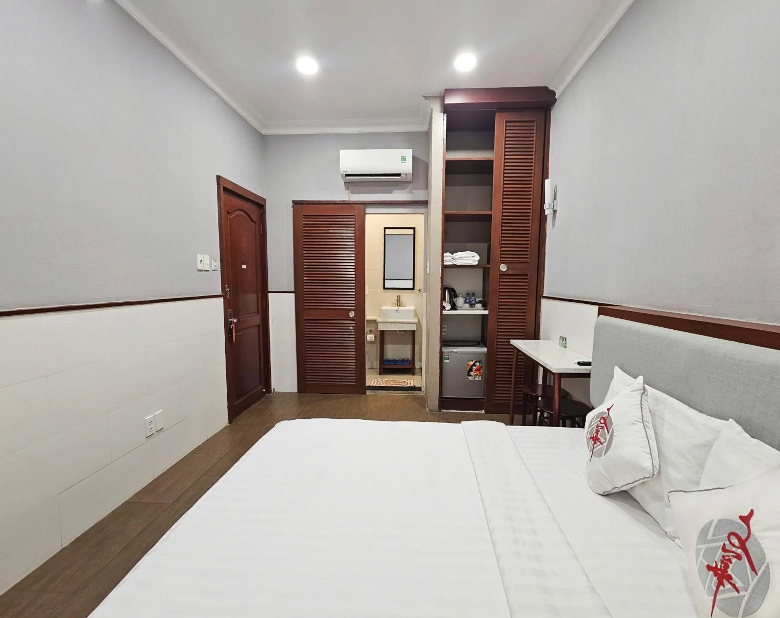 Bed in Văn Hoa Hotel