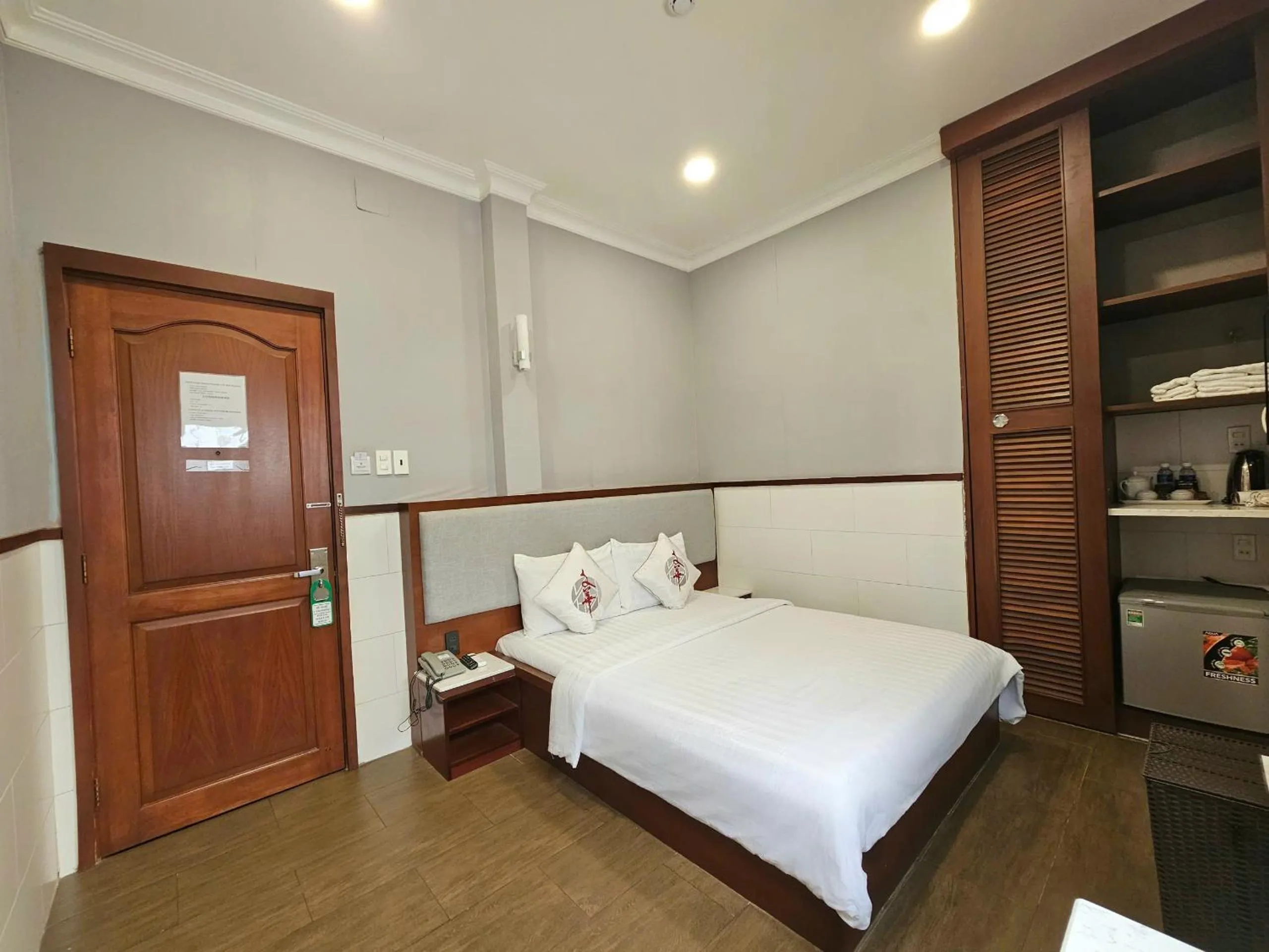 Bed in Văn Hoa Hotel