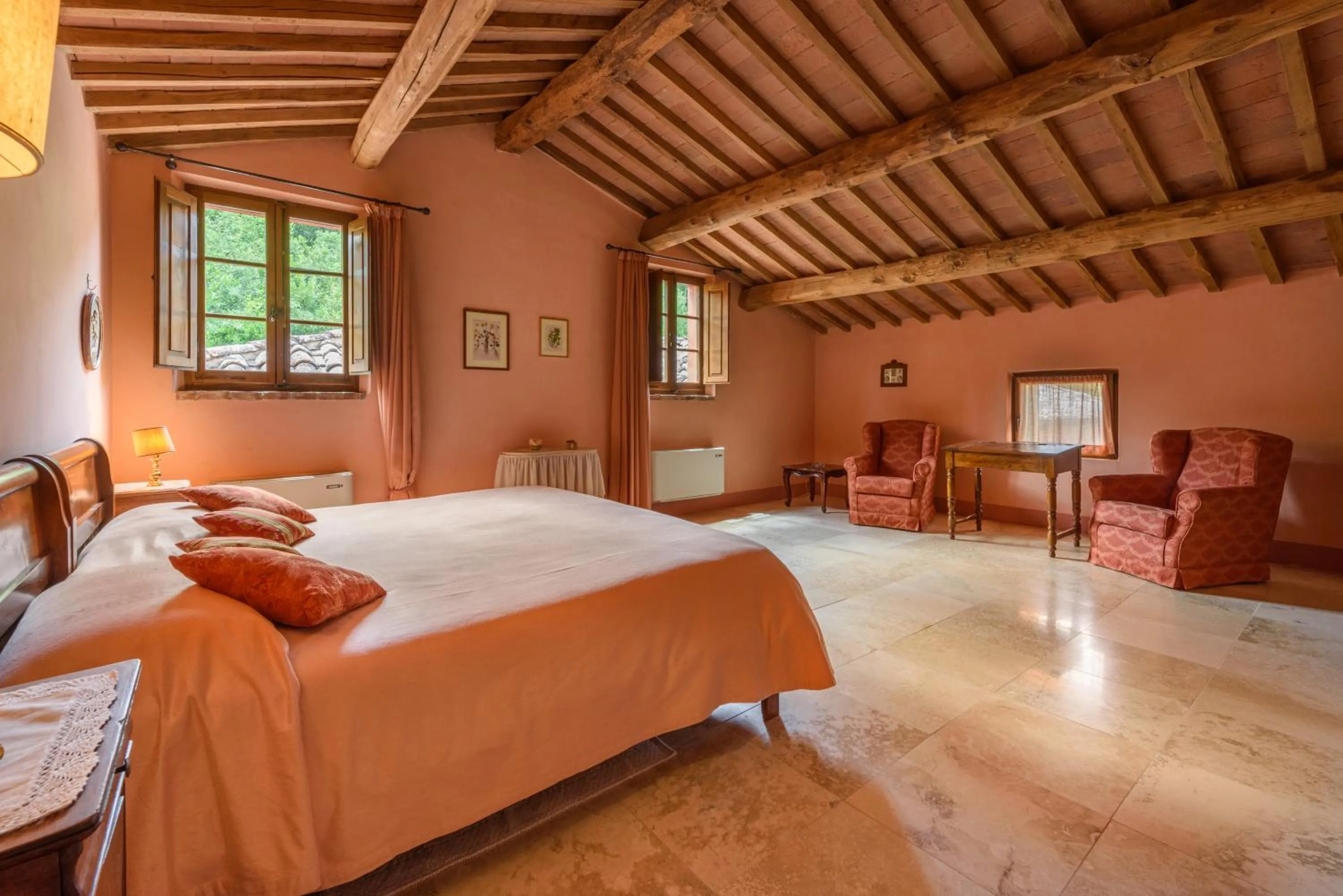Bedroom, Bed in Villa Boschetto by Mmega