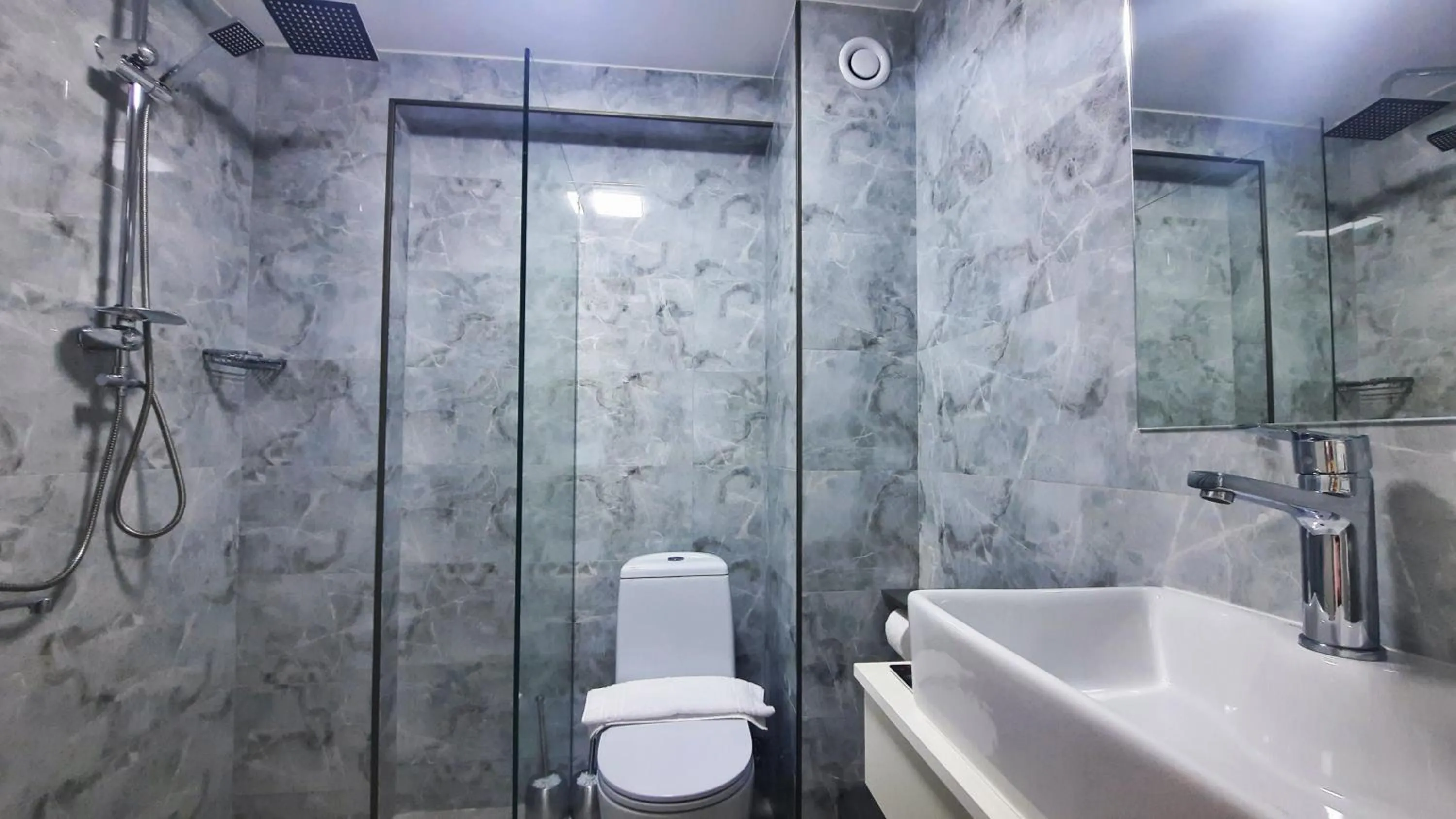 Shower in Hotel DownTown Avlabari