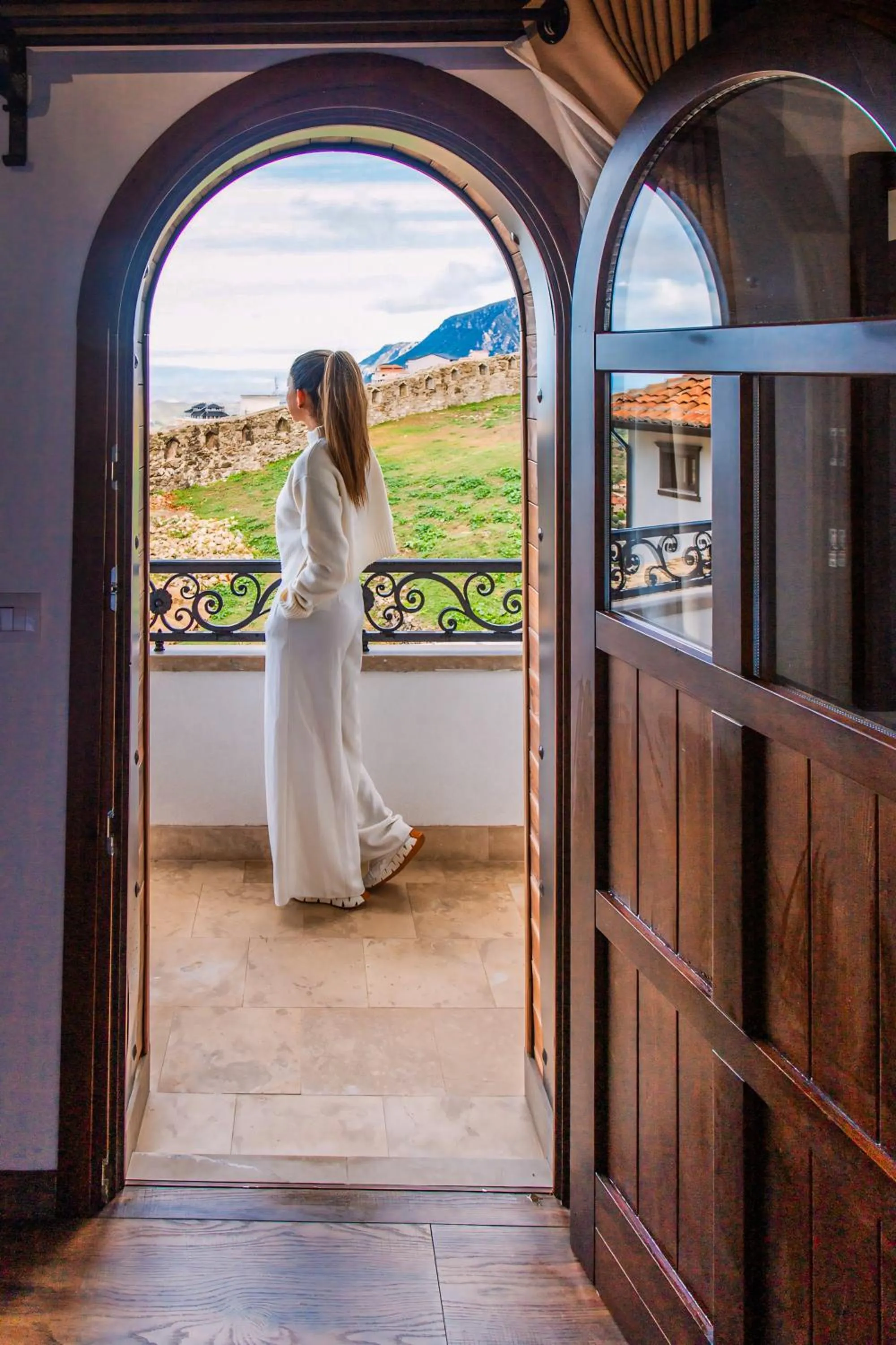 People in Kruja Albergo Diffuso , Inside Kruja Castle