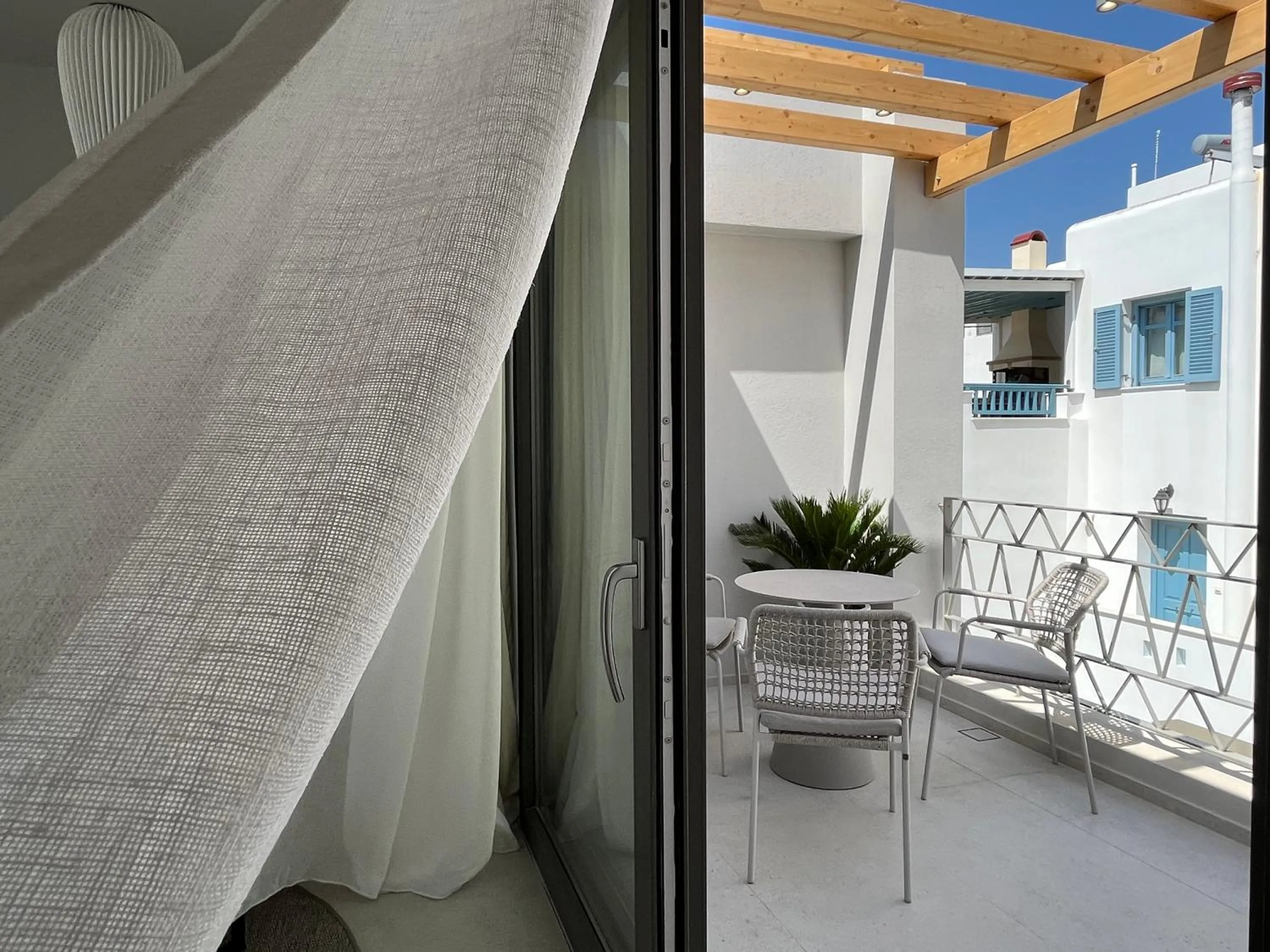 Balcony/Terrace in Anapollo Boutique Hotel Adults Only