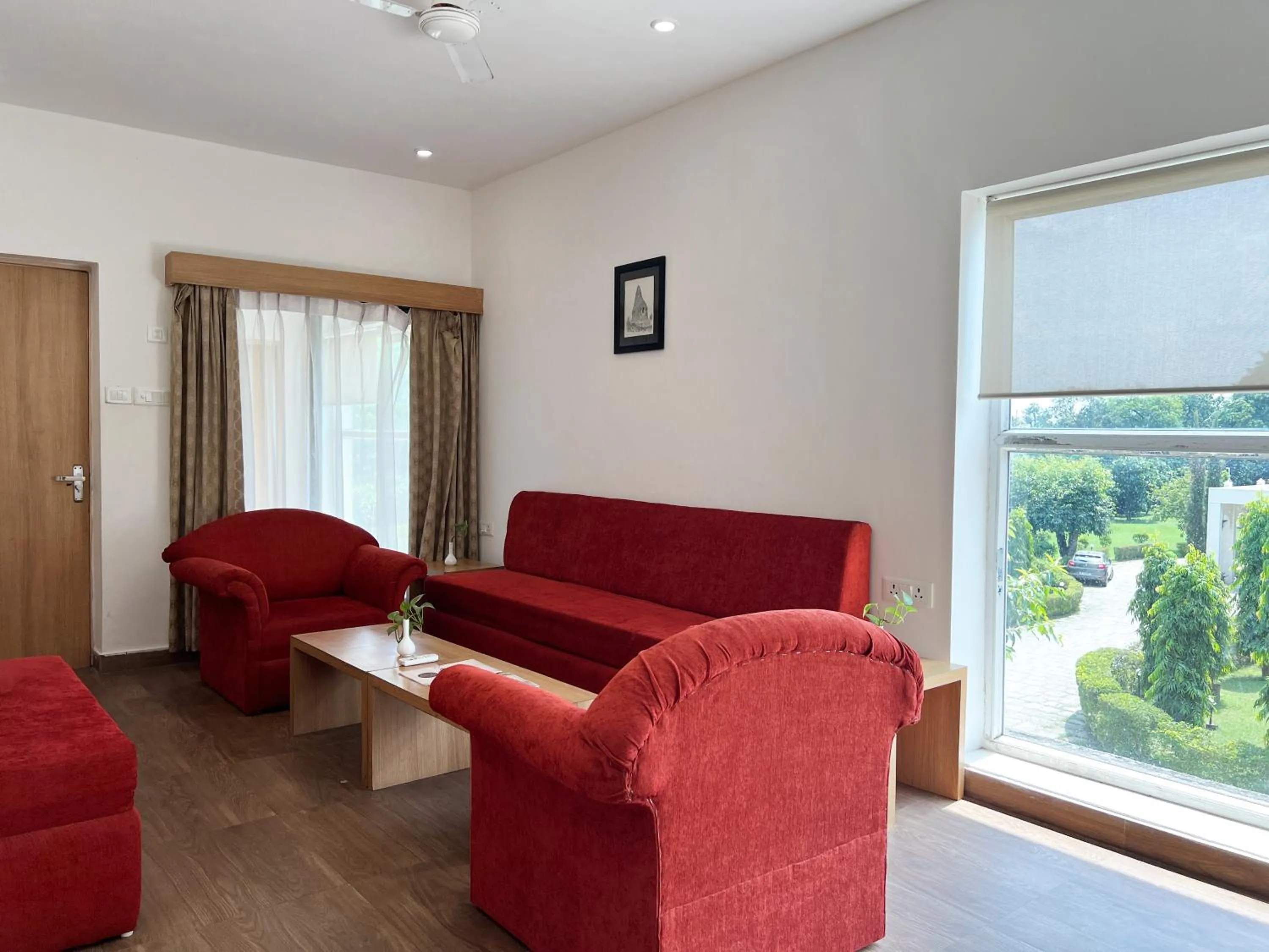 Living room in Hotel The Bundela - Khajuraho, Madhya Pradesh