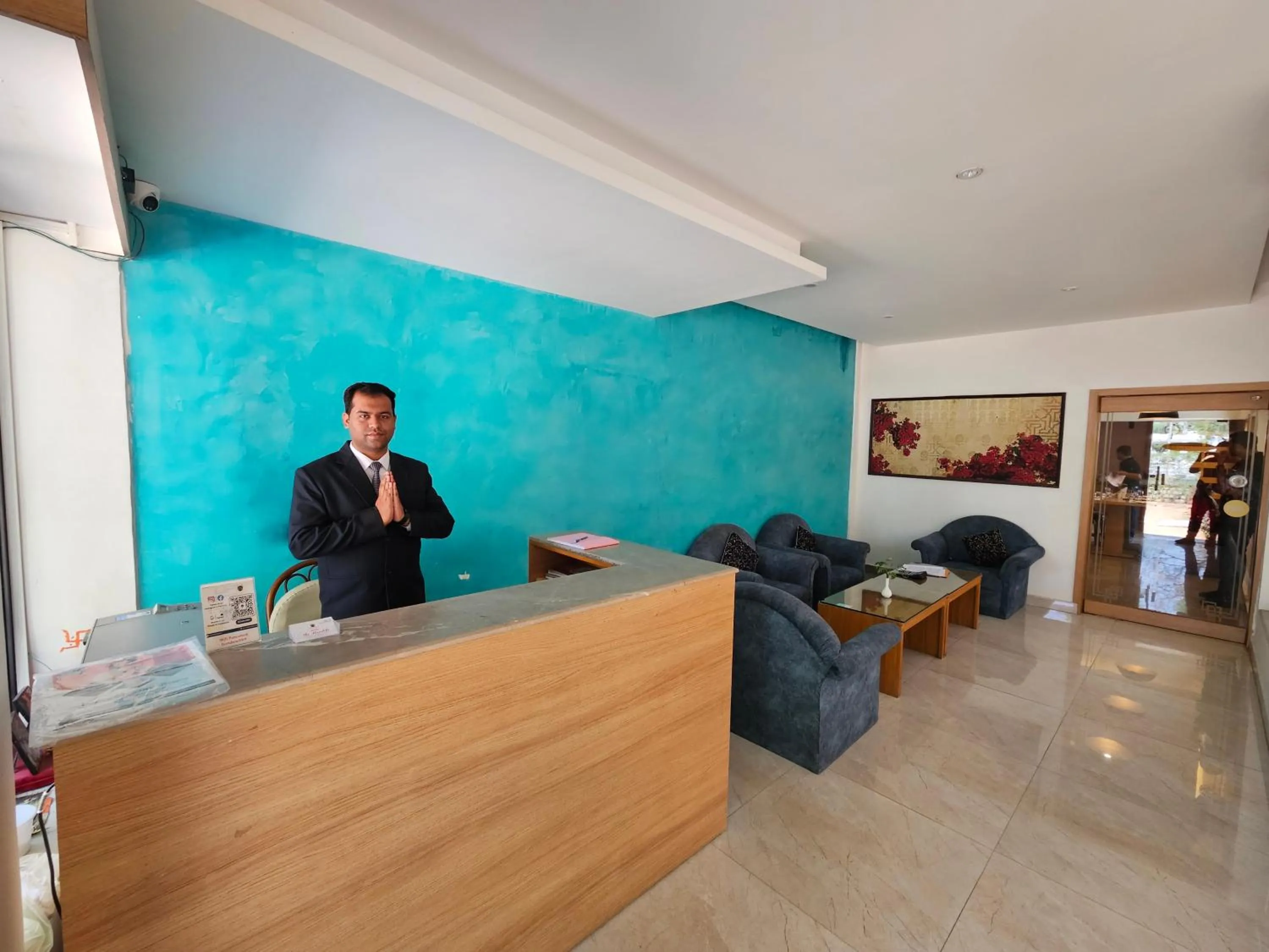 Lobby or reception in Hotel The Bundela - Khajuraho, Madhya Pradesh