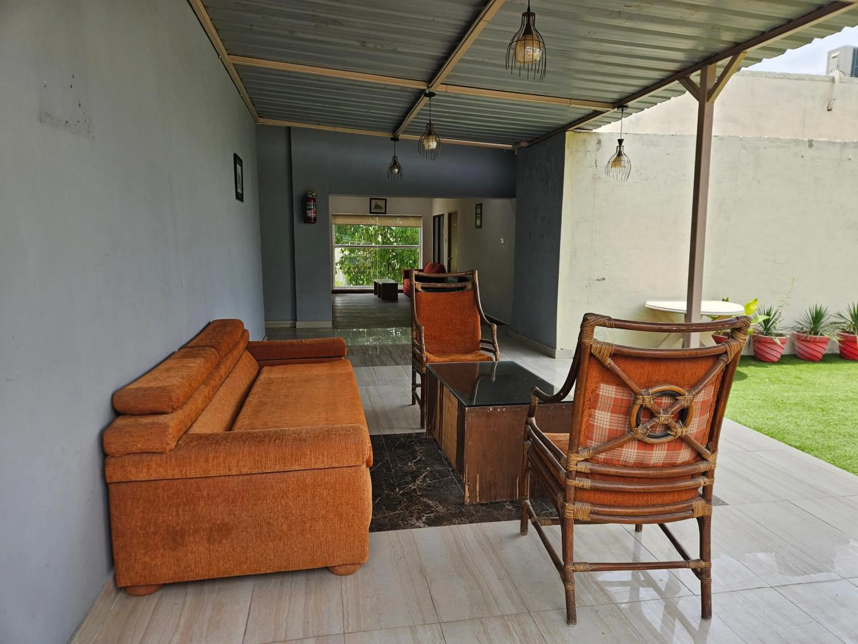 Seating area in Hotel The Bundela - Khajuraho, Madhya Pradesh