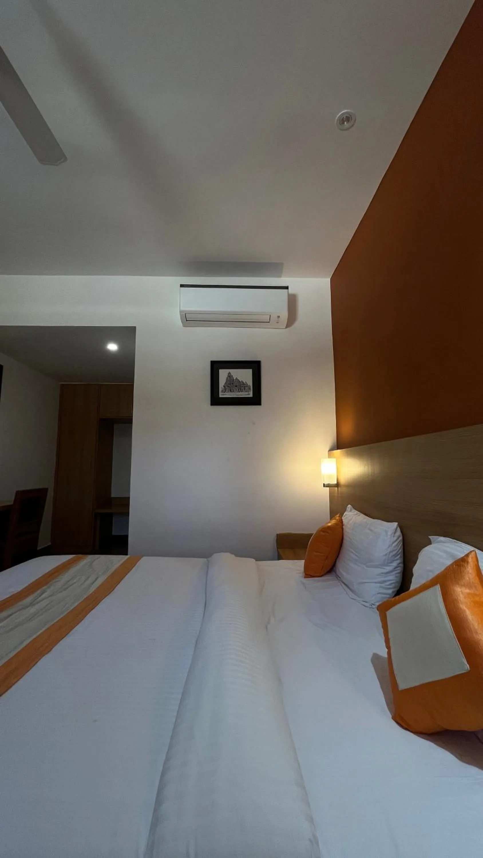 Bed in Hotel The Bundela - Khajuraho, Madhya Pradesh