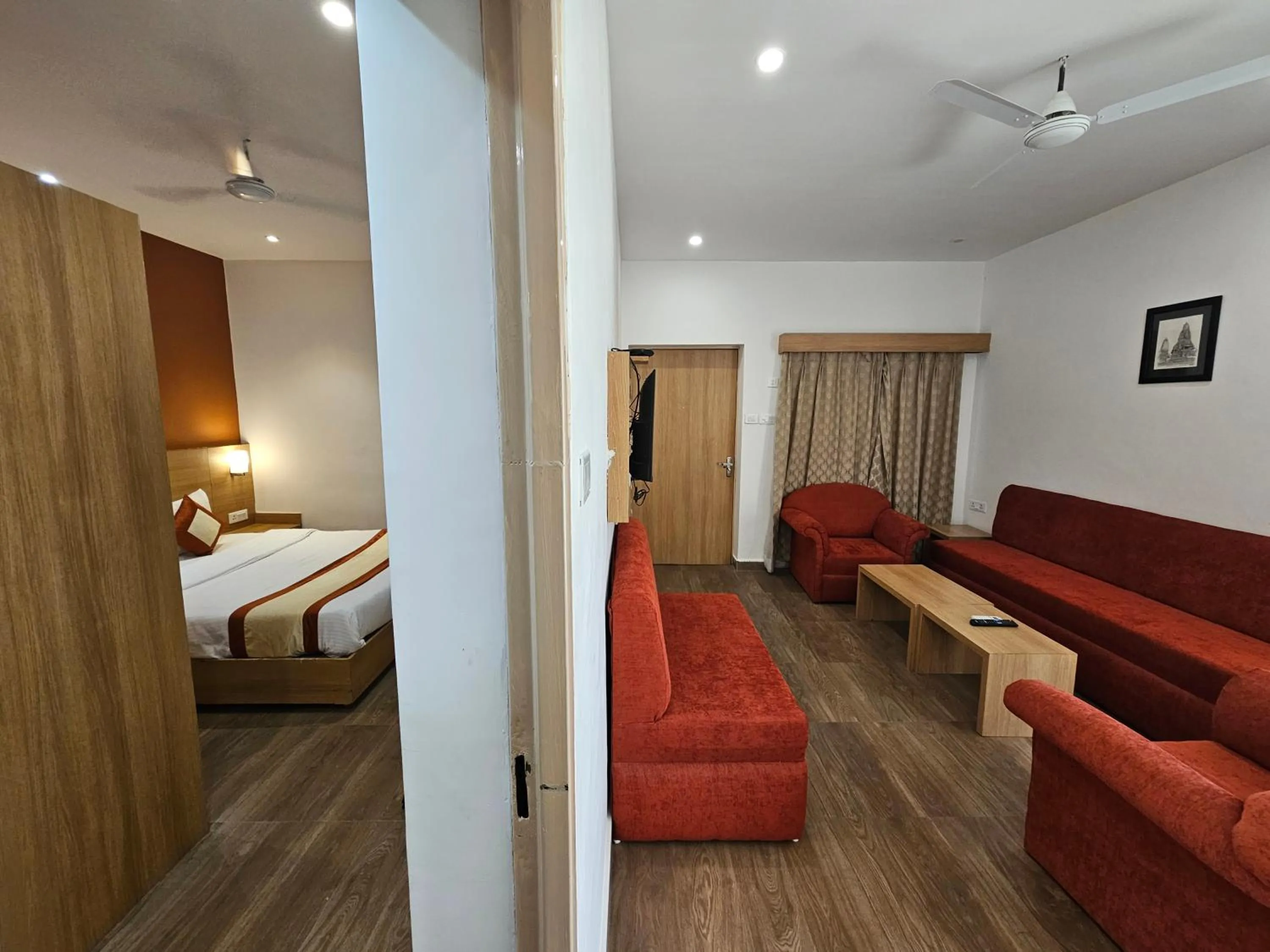 Bed in Hotel The Bundela - Khajuraho, Madhya Pradesh