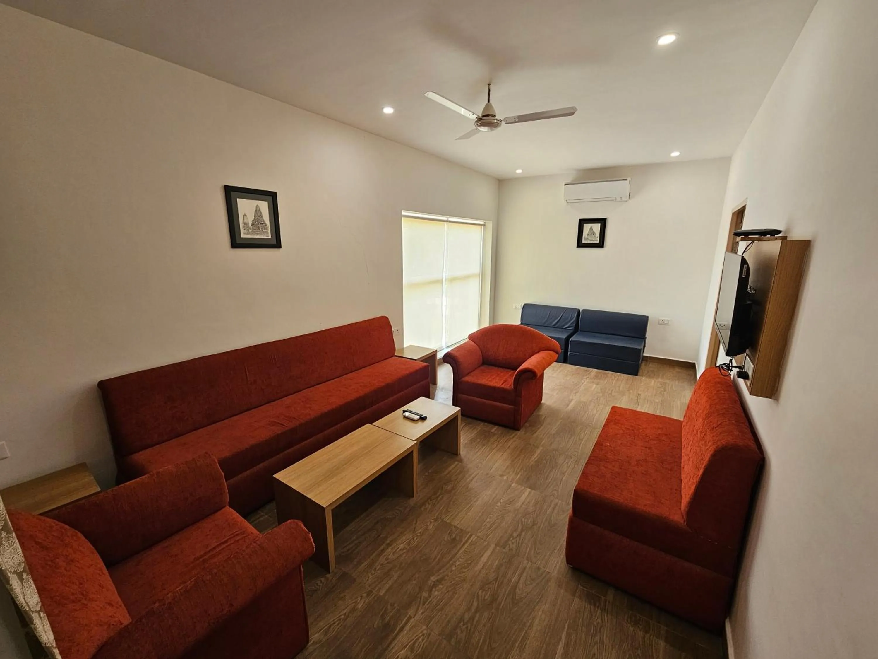 Seating area in Hotel The Bundela - Khajuraho, Madhya Pradesh