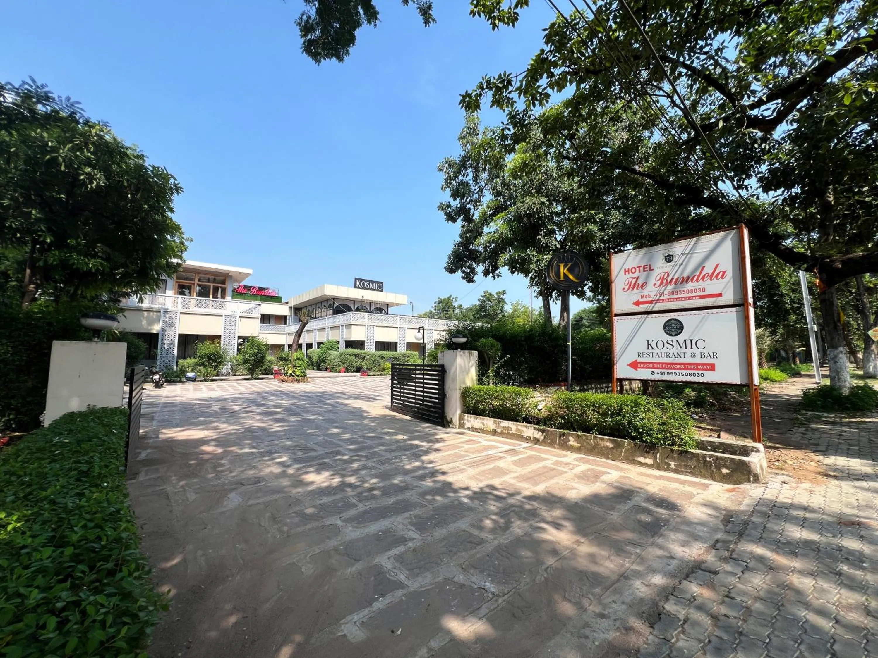 Street view in Hotel The Bundela - Khajuraho, Madhya Pradesh