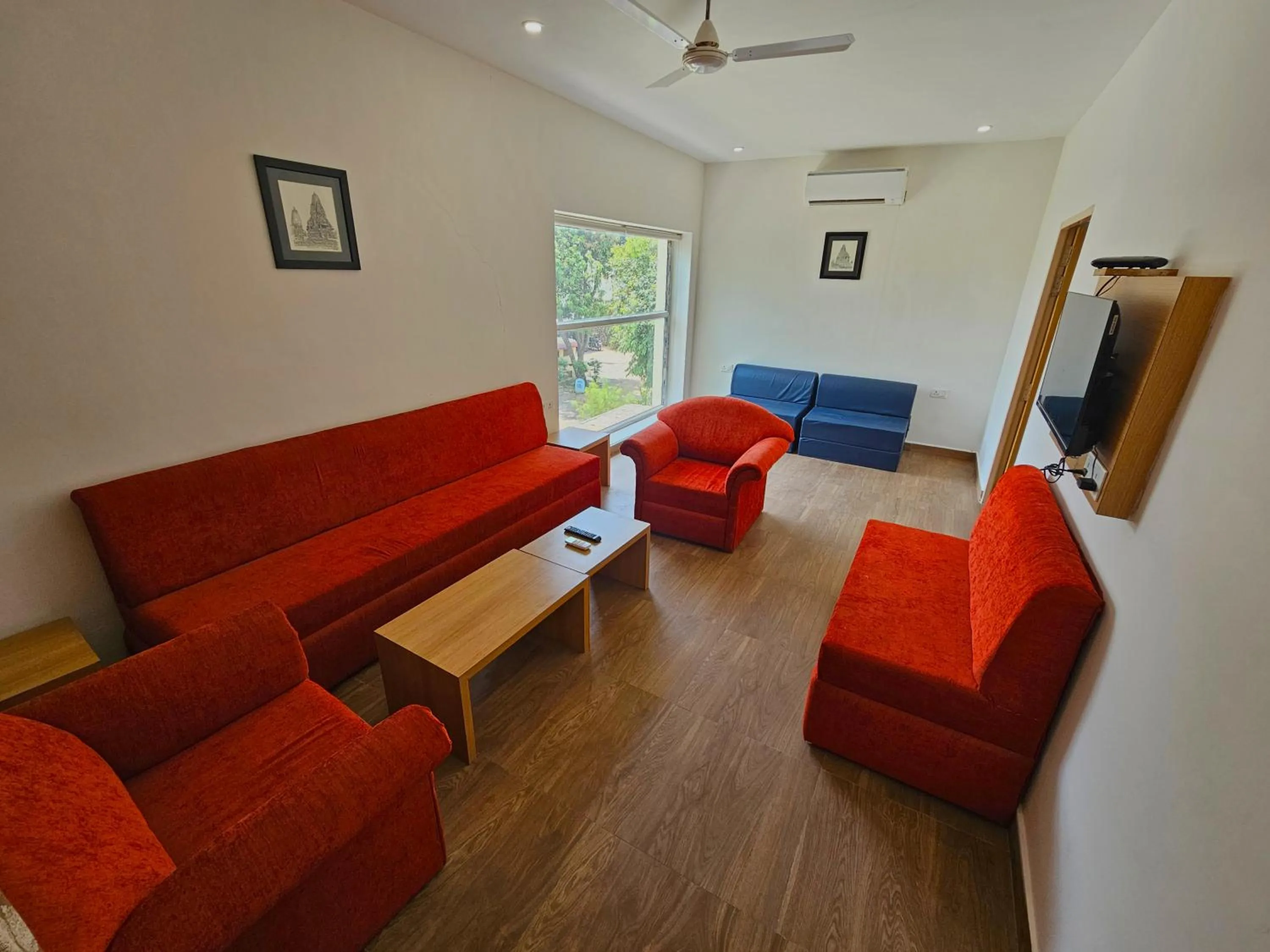 Living room in Hotel The Bundela - Khajuraho, Madhya Pradesh