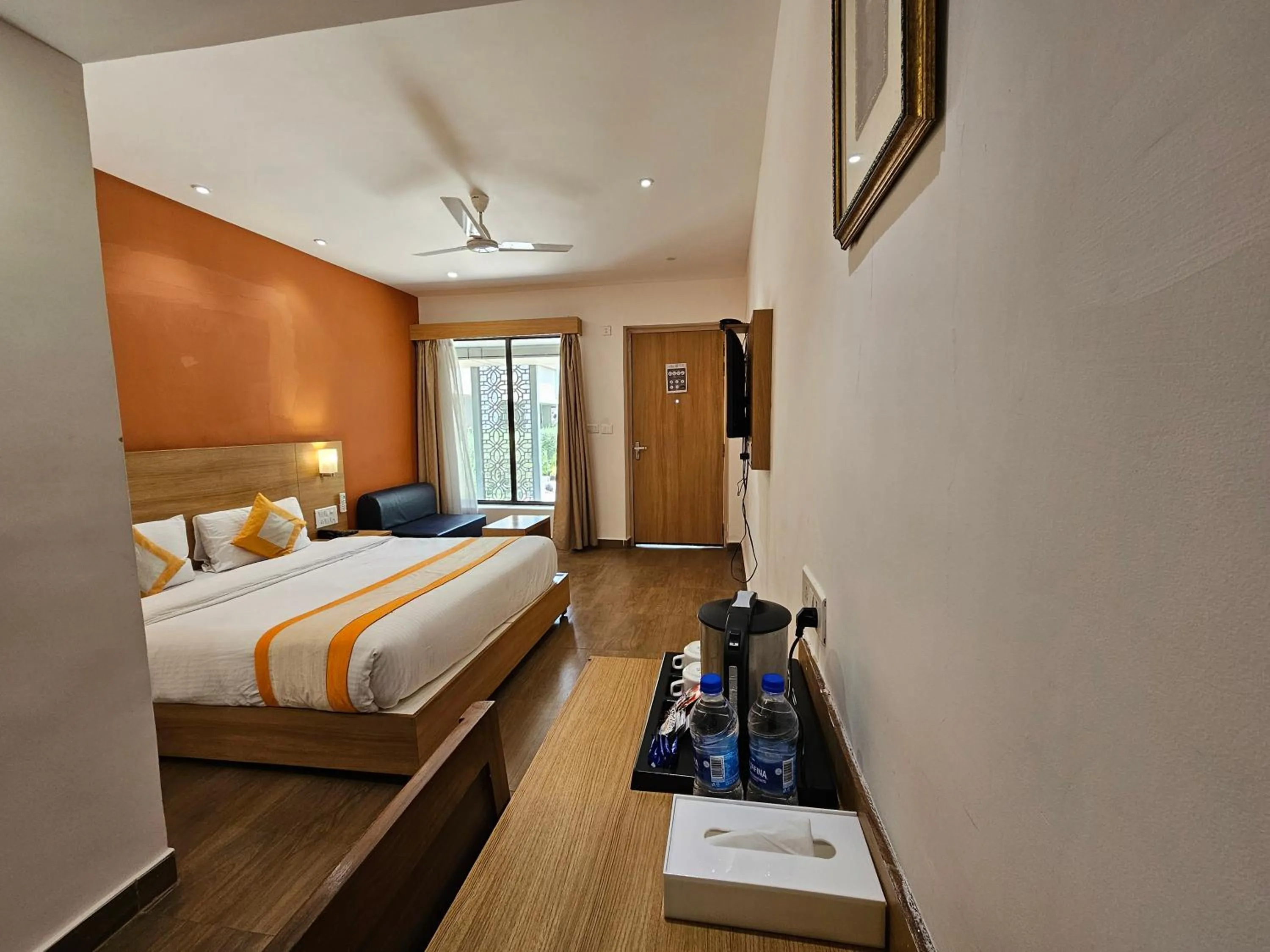 Bedroom, Bed in Hotel The Bundela - Khajuraho, Madhya Pradesh