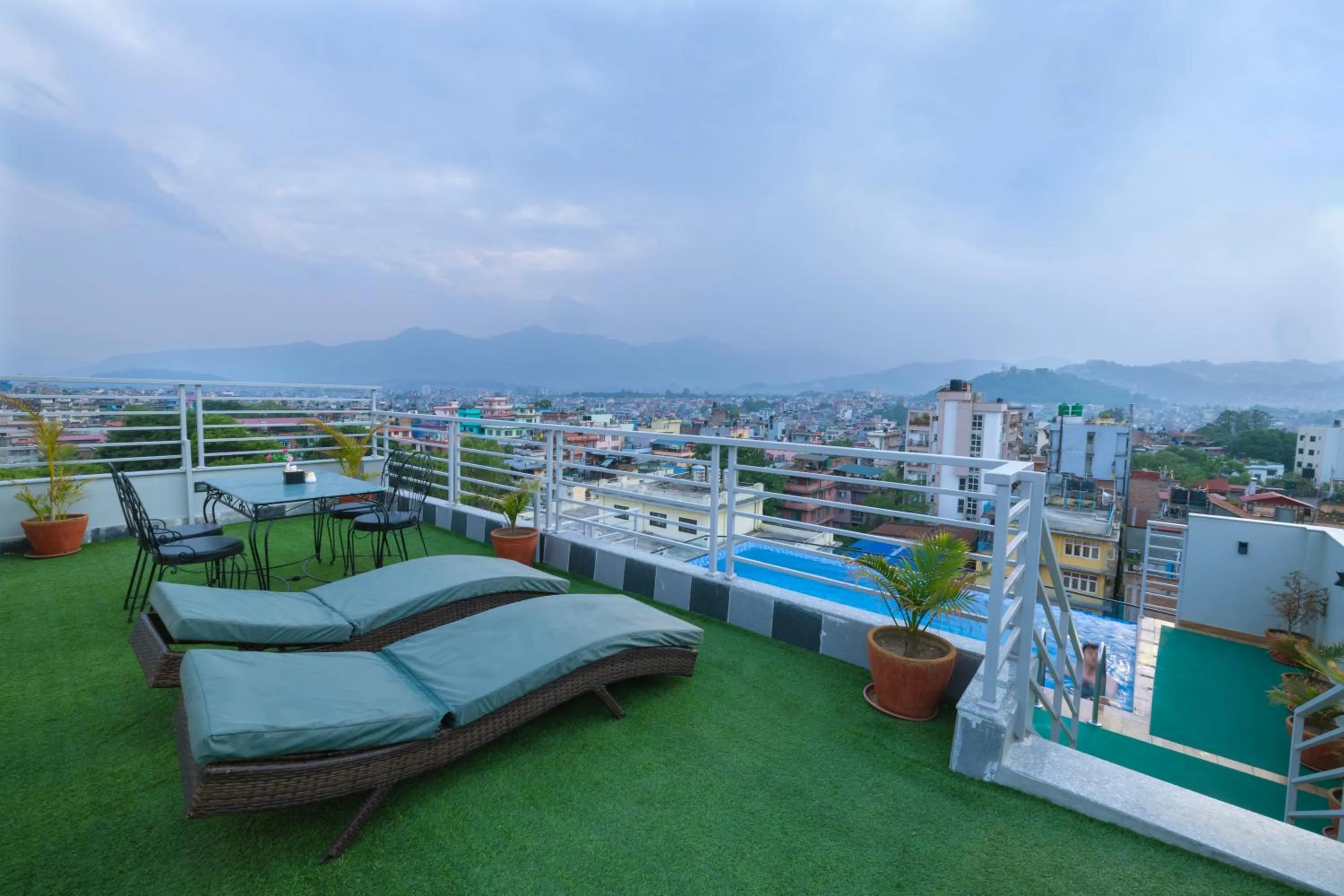 Balcony/Terrace in Divine Kathmandu Hotel