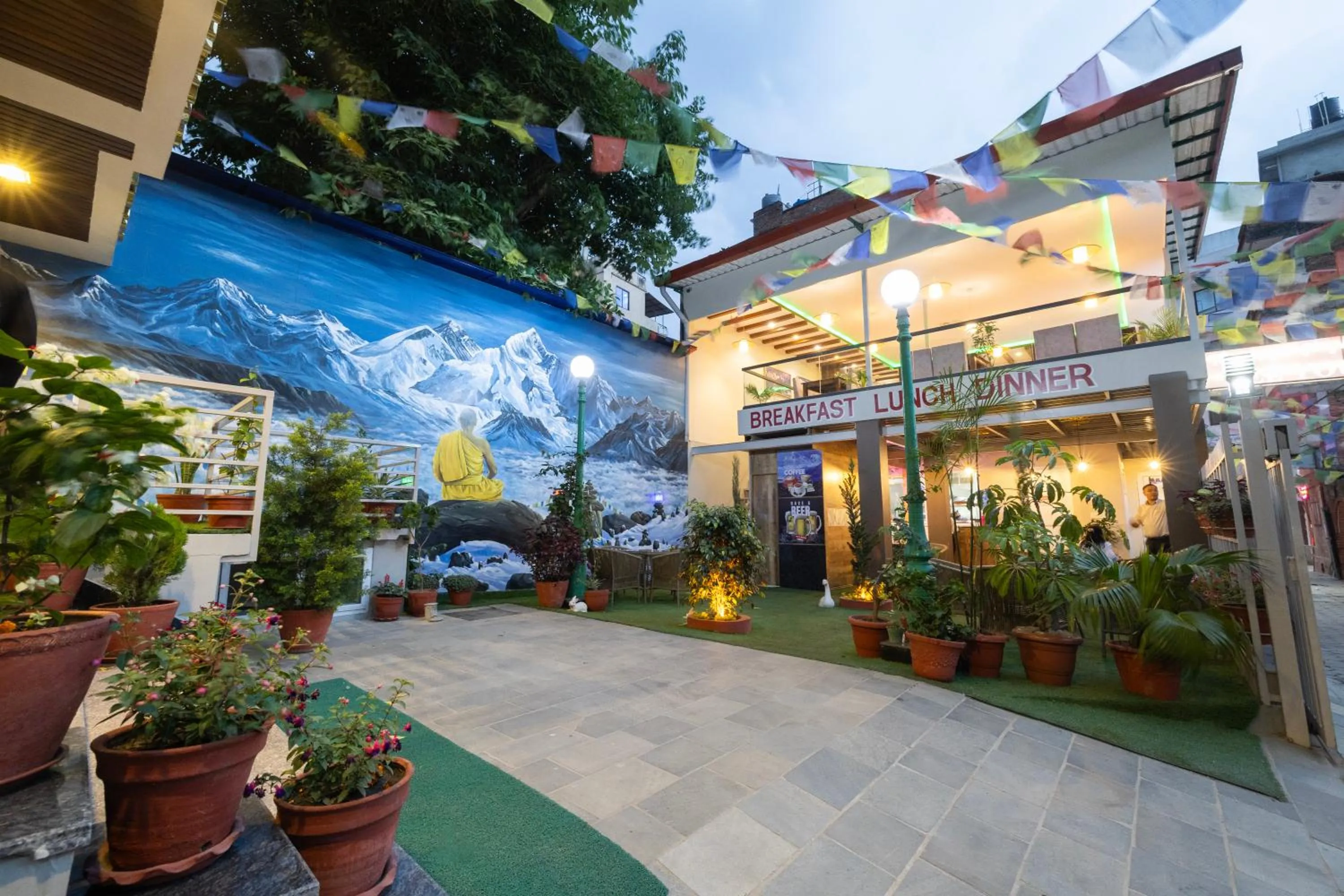 Property building in Divine Kathmandu Hotel
