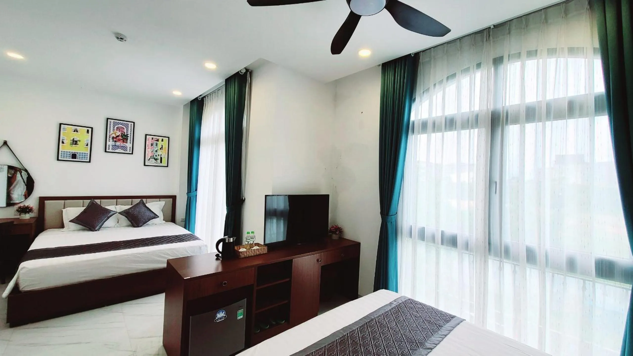 Photo of the whole room, Bed in Xan hotel Phu Quoc