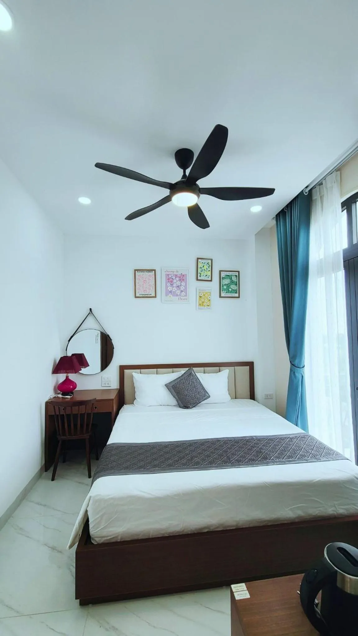 Bed in Xan hotel Phu Quoc