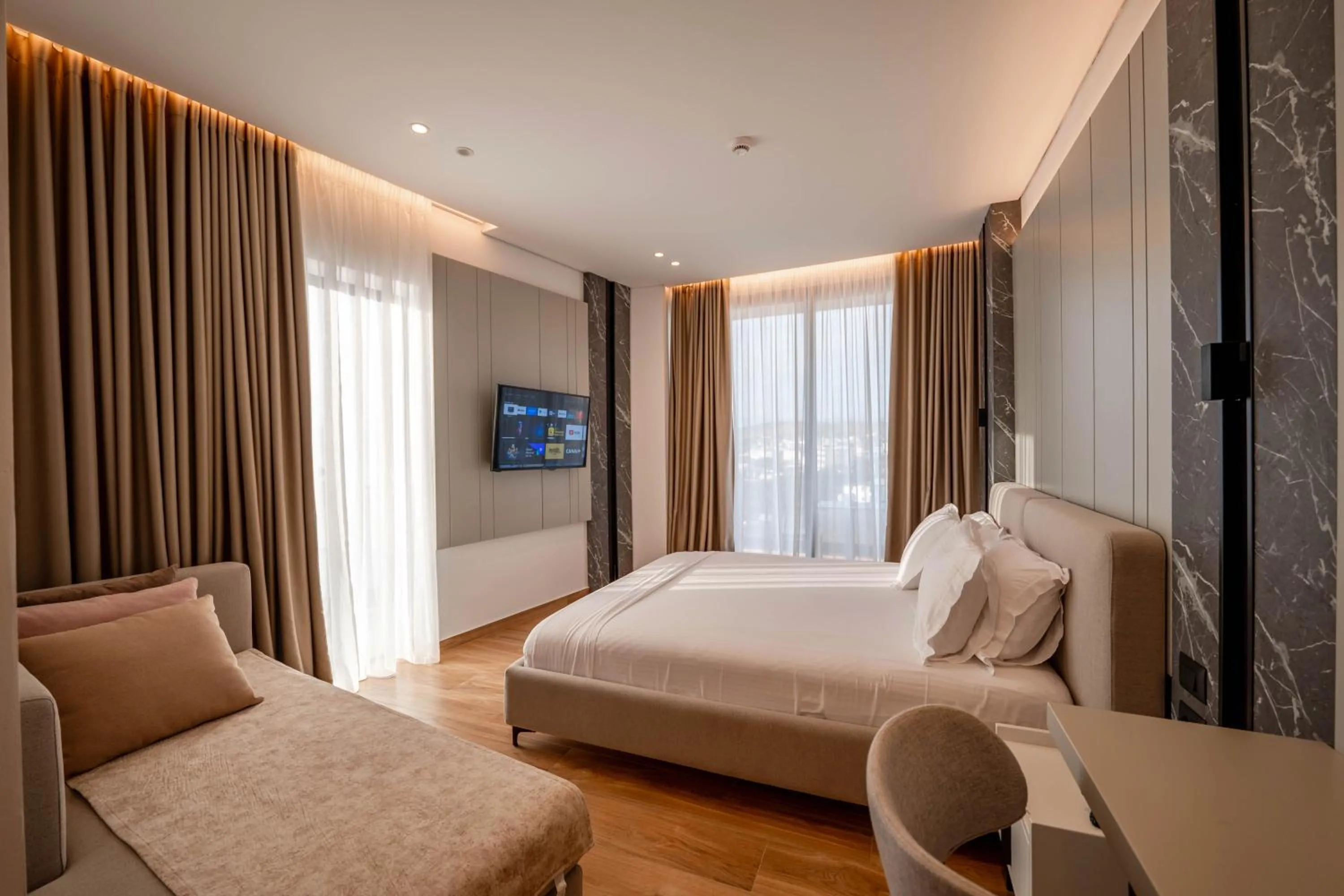 Junior Suite with Balcony and Sea View in Nobbu Hotel Ksamil