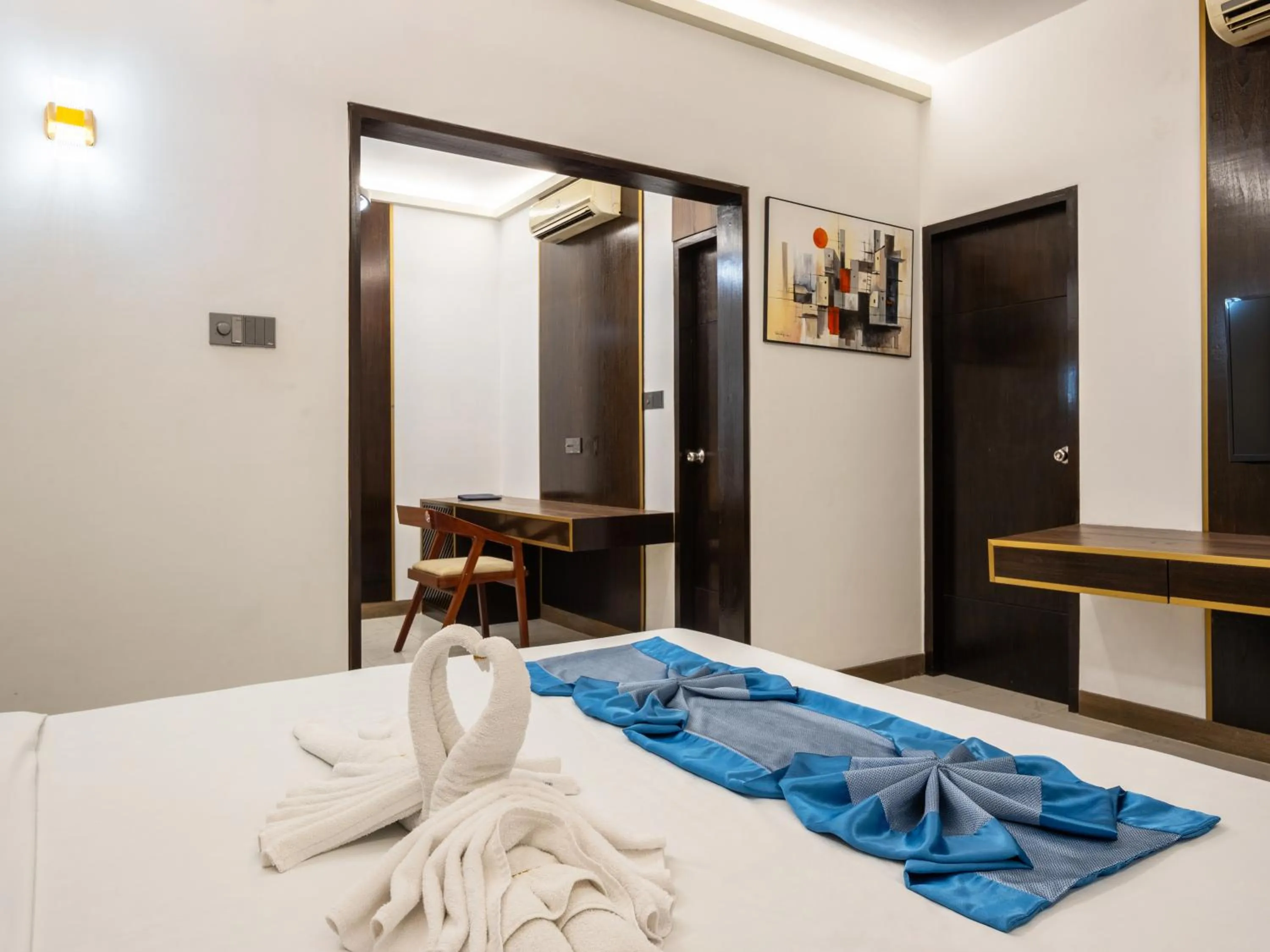 Bed in Resort Atlantis