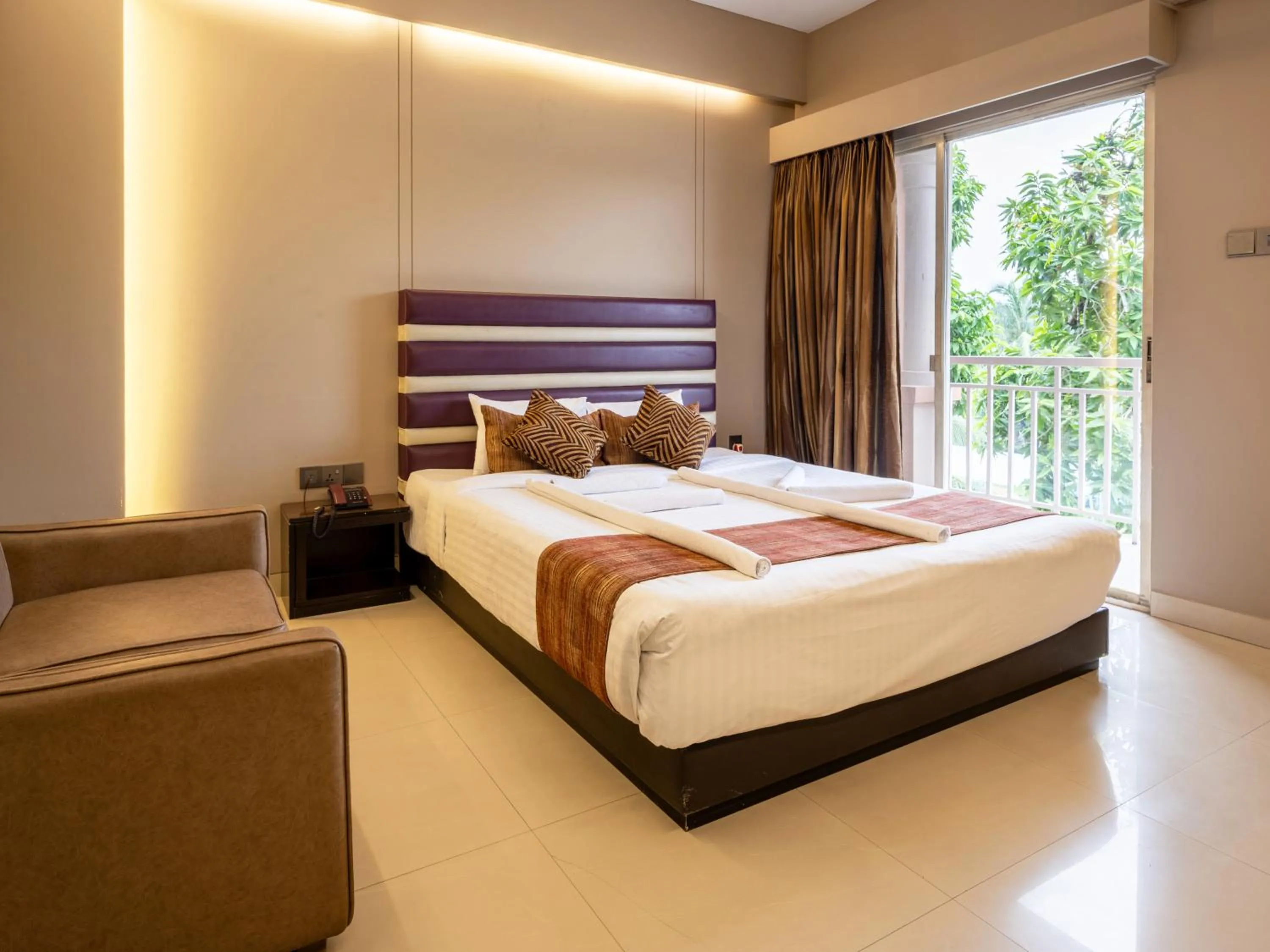 Bed in Resort Atlantis