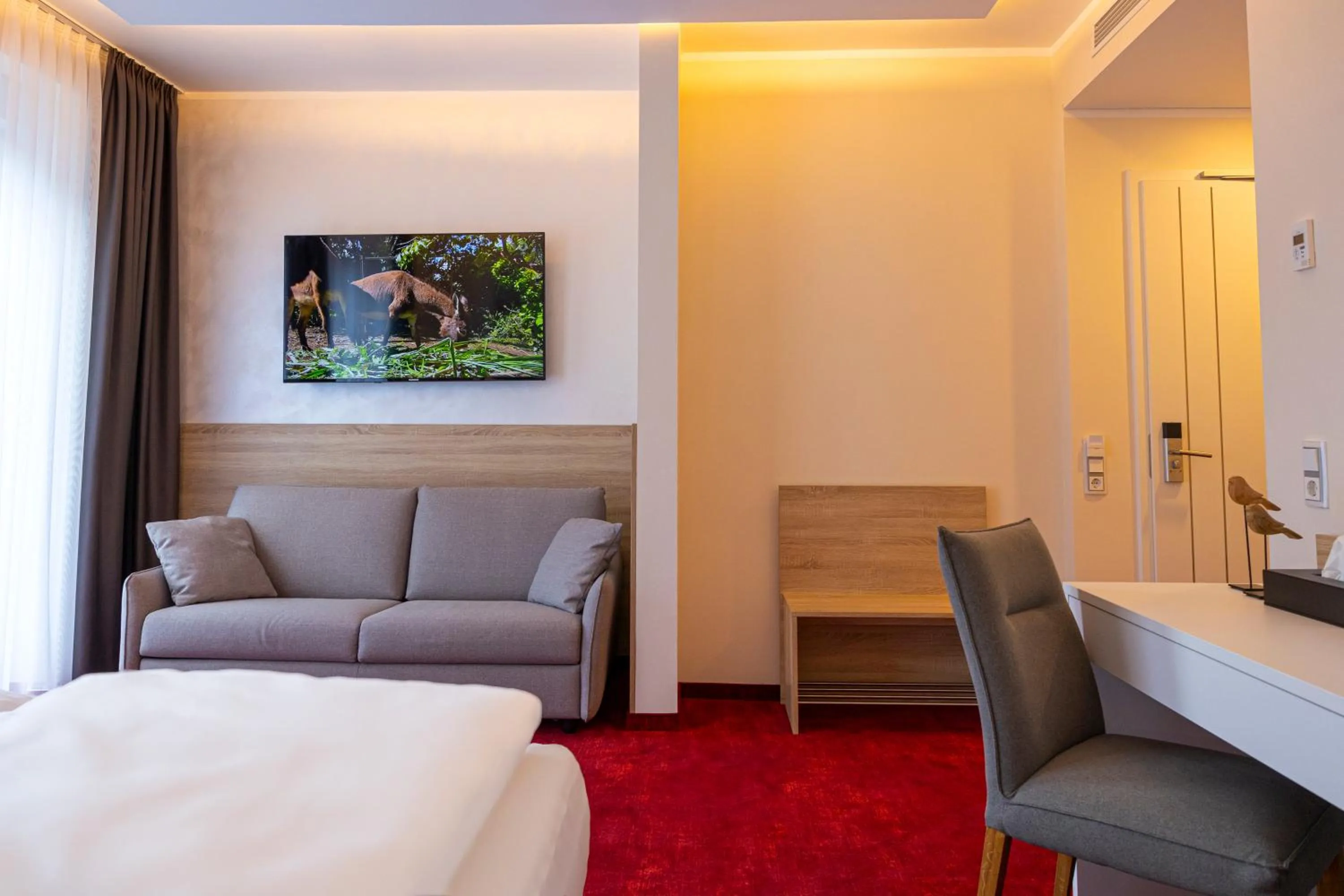 Bed in Hotel am Waldkasino