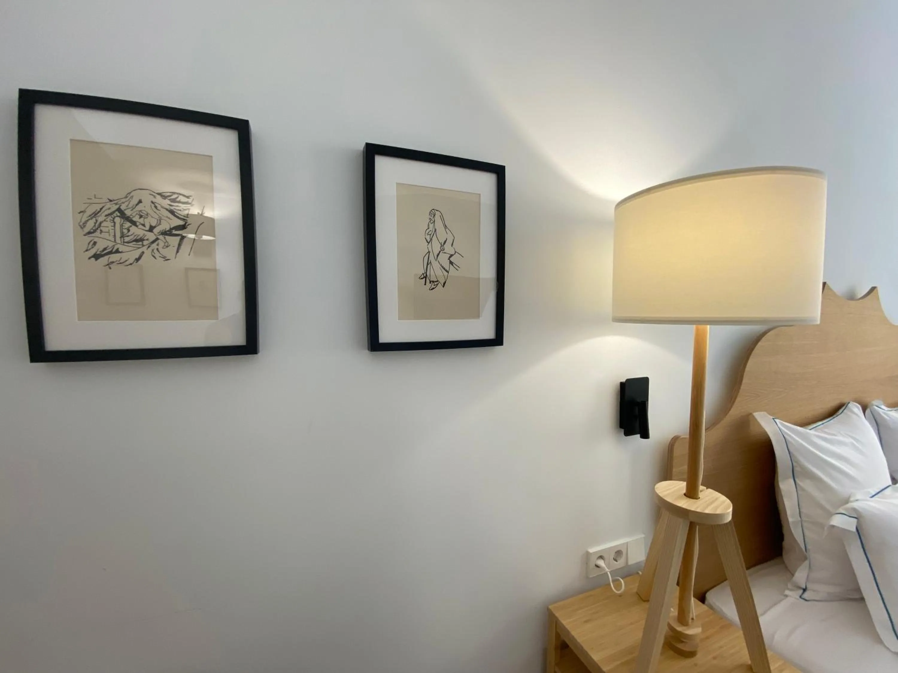 Decorative detail, Bed in Hotel Maïa