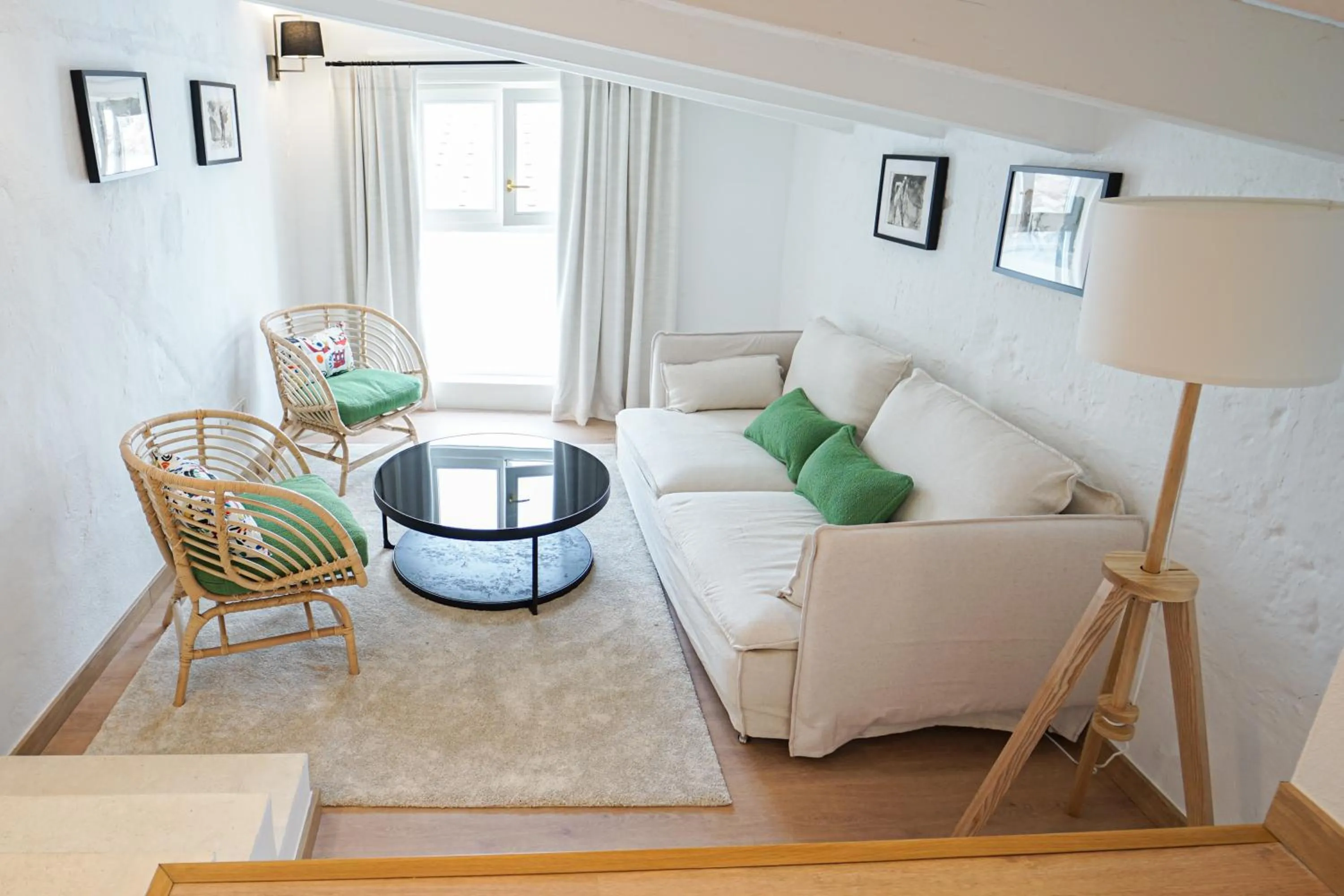 Seating area in Hotel Maïa