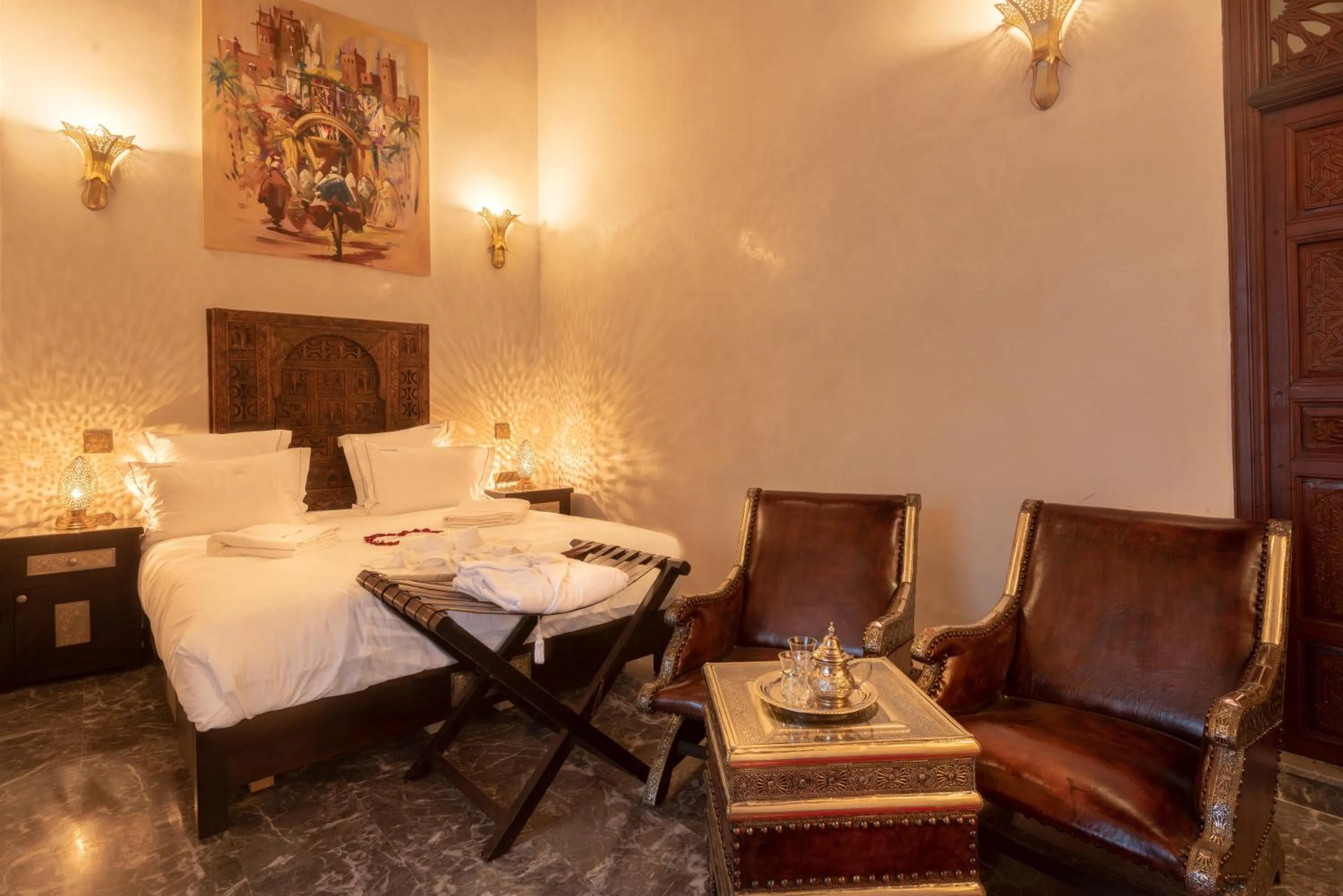 Bed in Palais Aix Kabaj &Spa