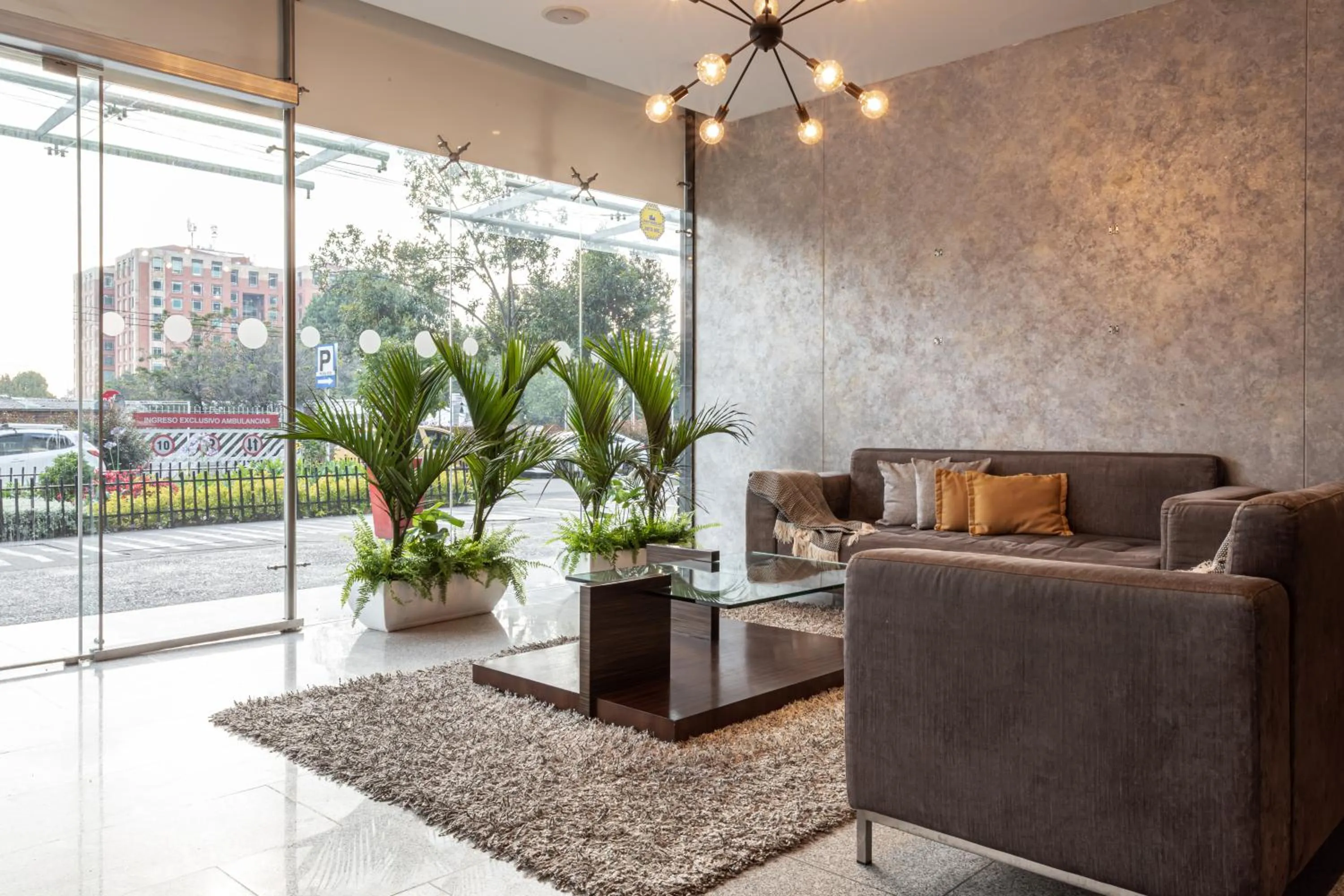 Seating area in Soy Local Usaquen