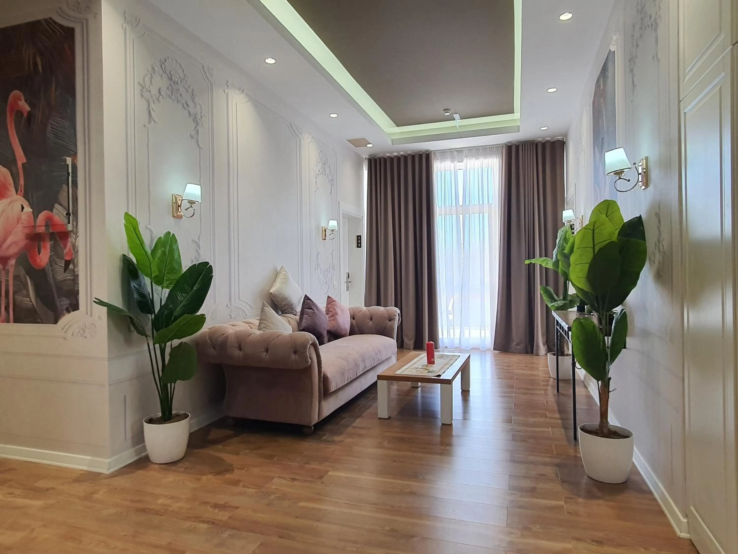 Living room in HEIRESS Hotel