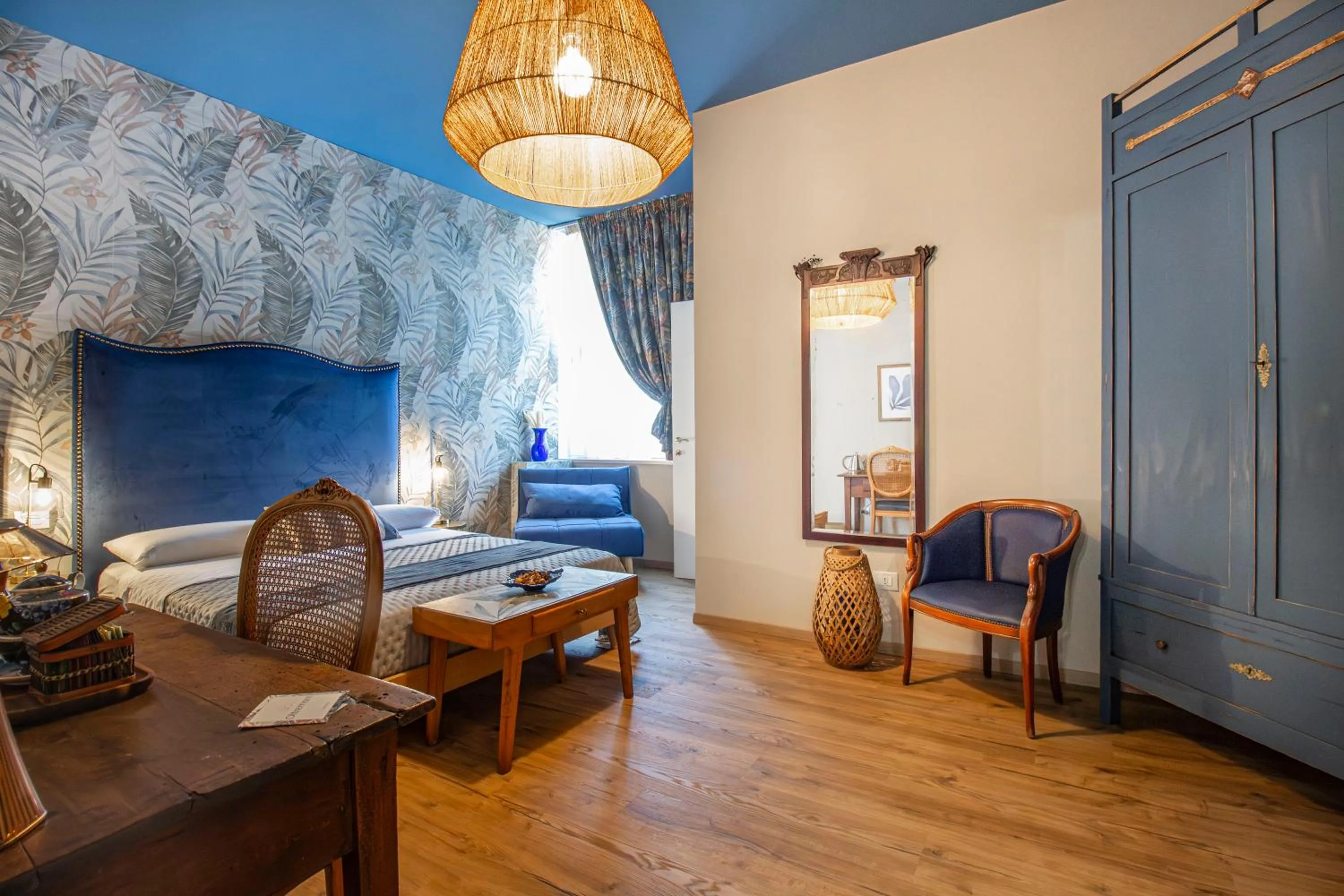 Bedroom in Epimonì B&B