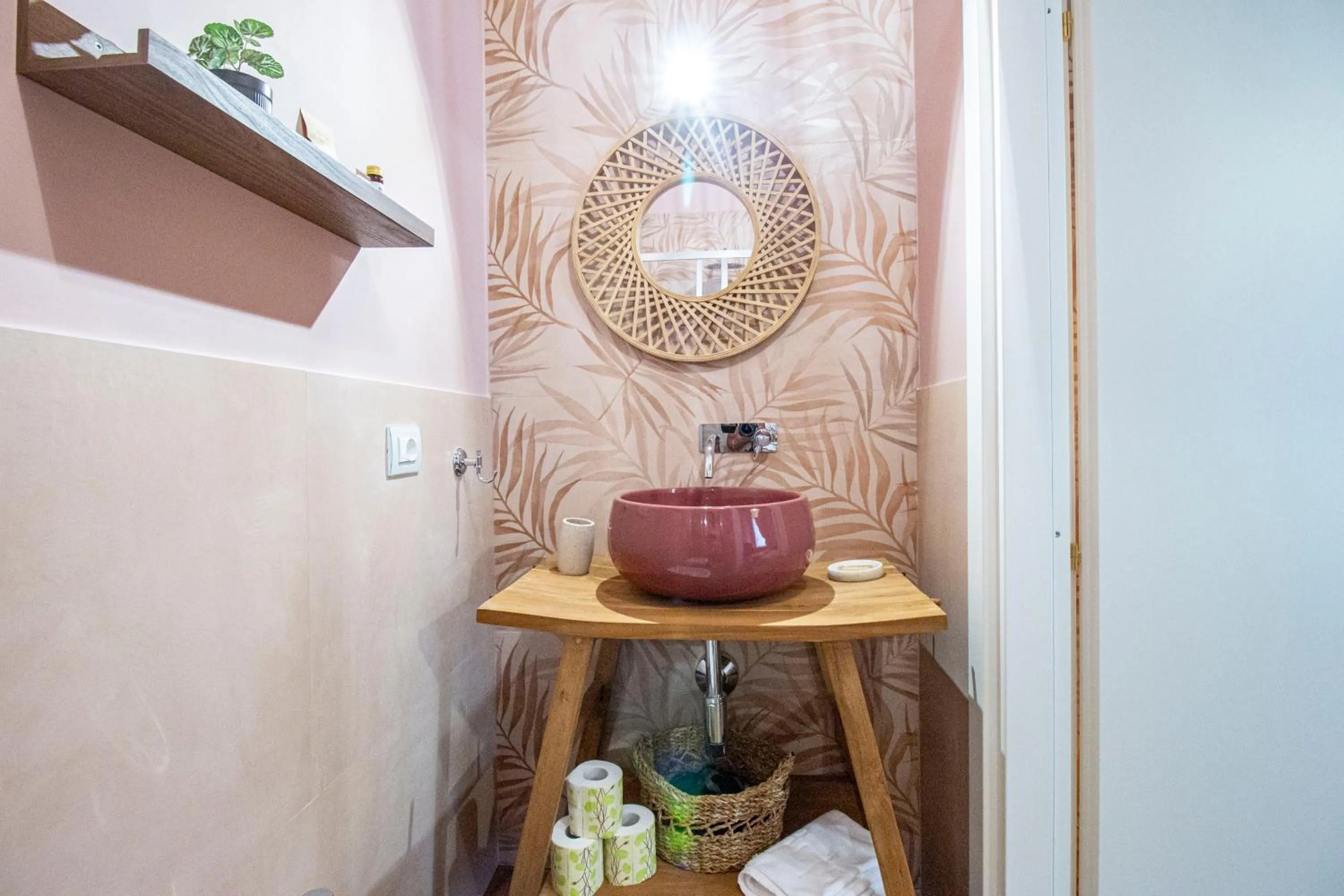 Bathroom in Epimonì B&B